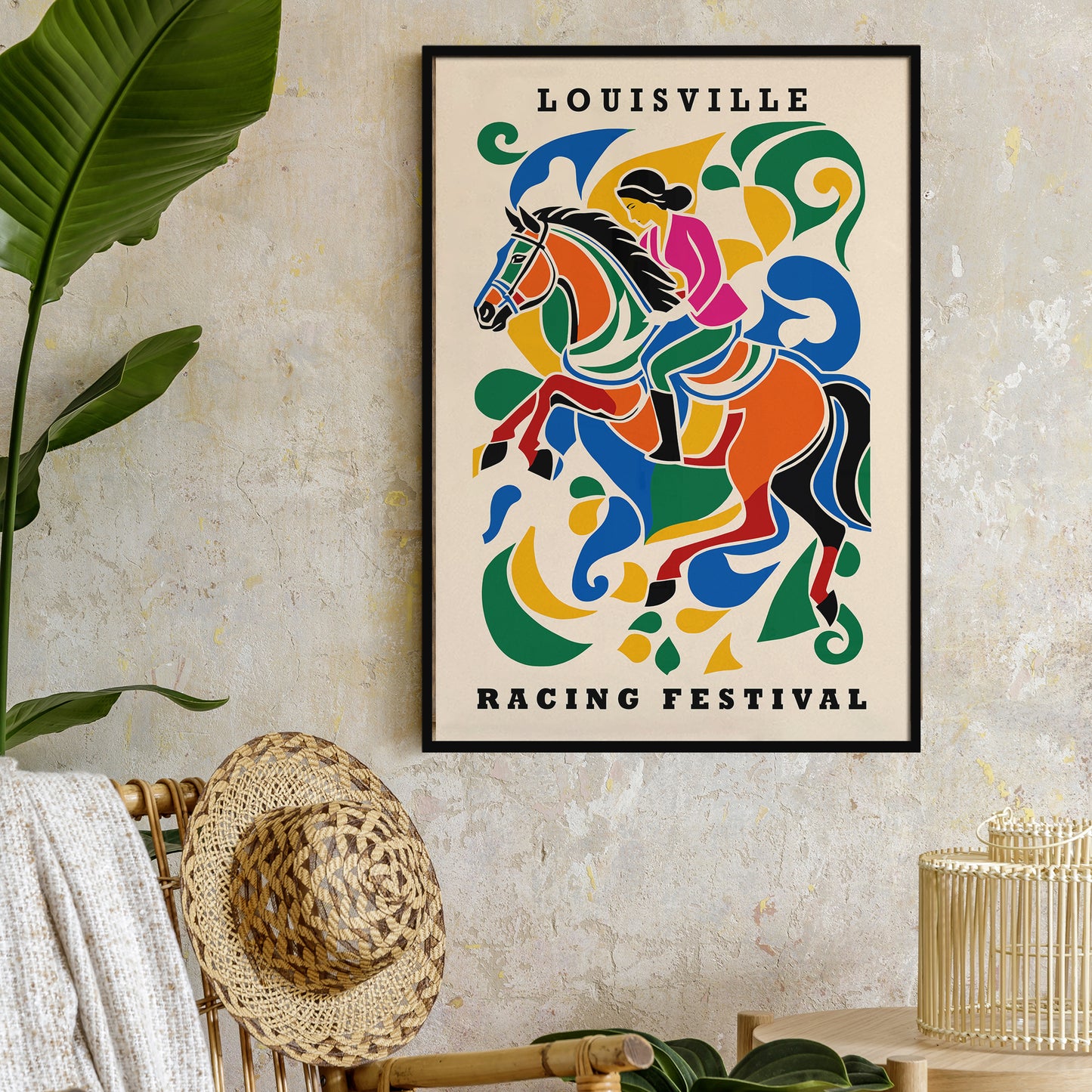 Louisville Racing Festival Art Print