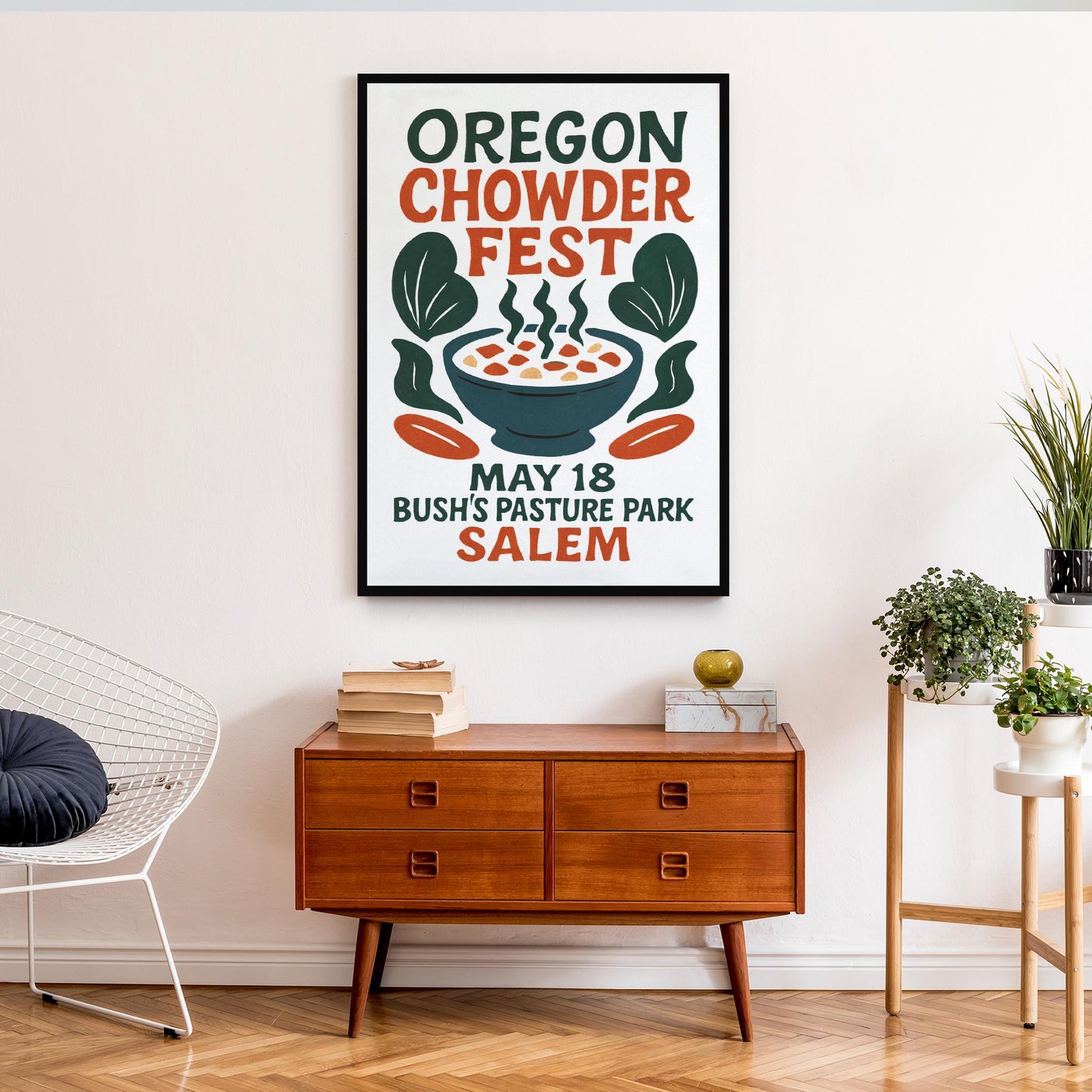 Oregon Chowder Fest Poster