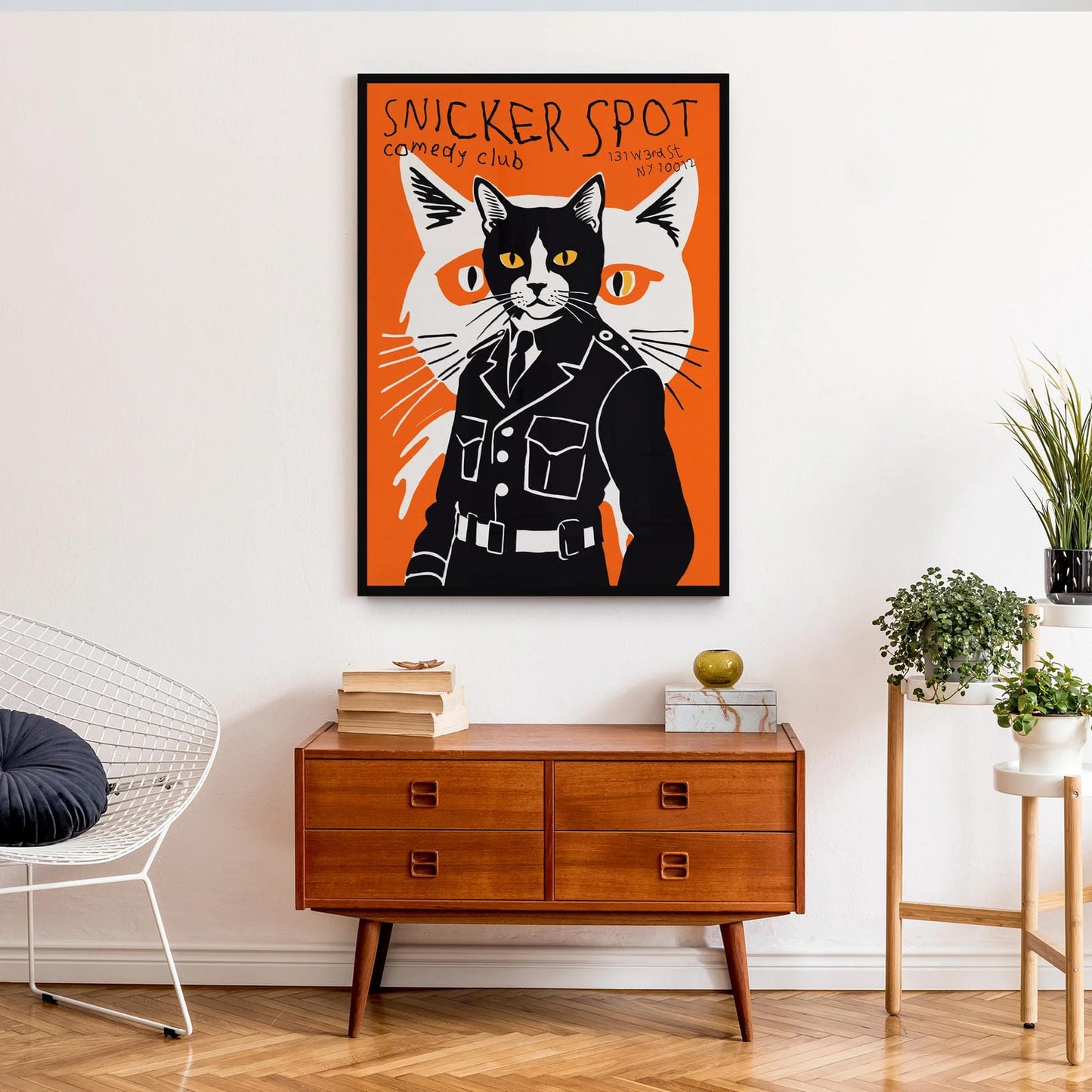 Snicker Spot - NYC Comedy Club Vintage Poster