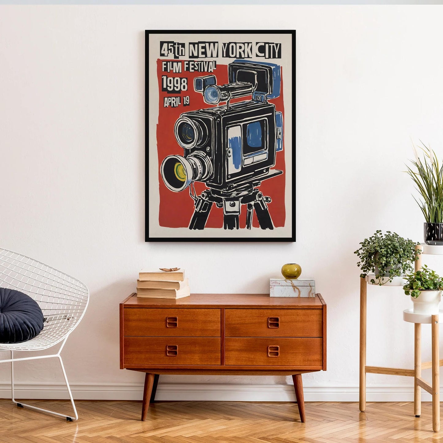 1998 NYC Film Festival Vintage Poster