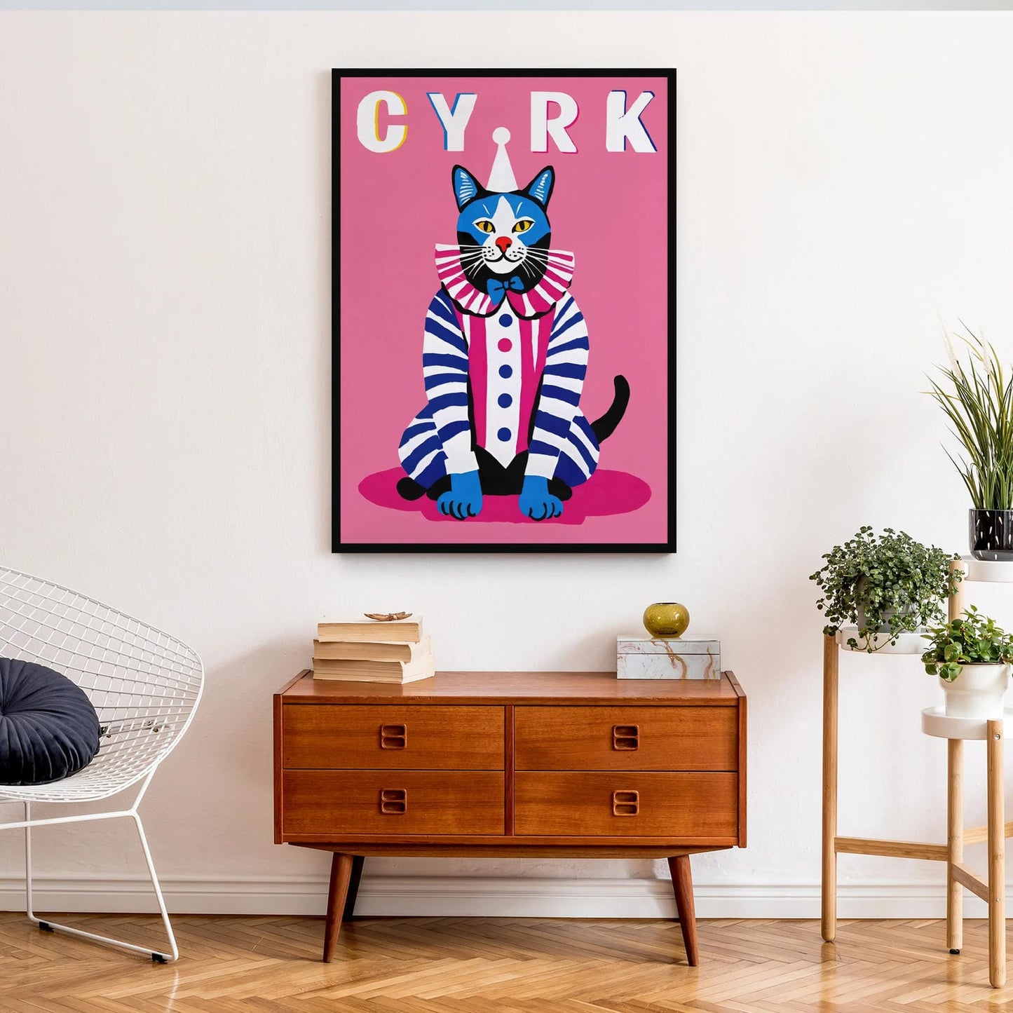 Polish Circus Vintage Retro Poster