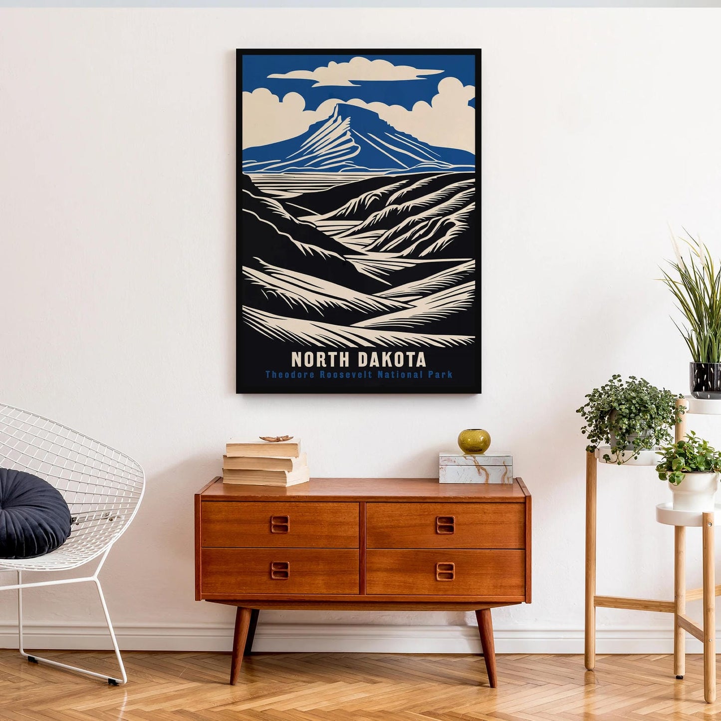 North Dakota T. Roosevelt National Park Poster