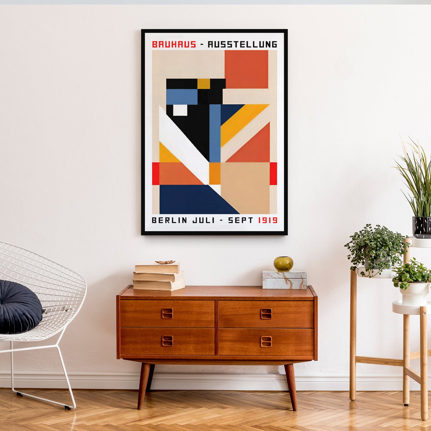 Neo-Bauhaus Chic Poster