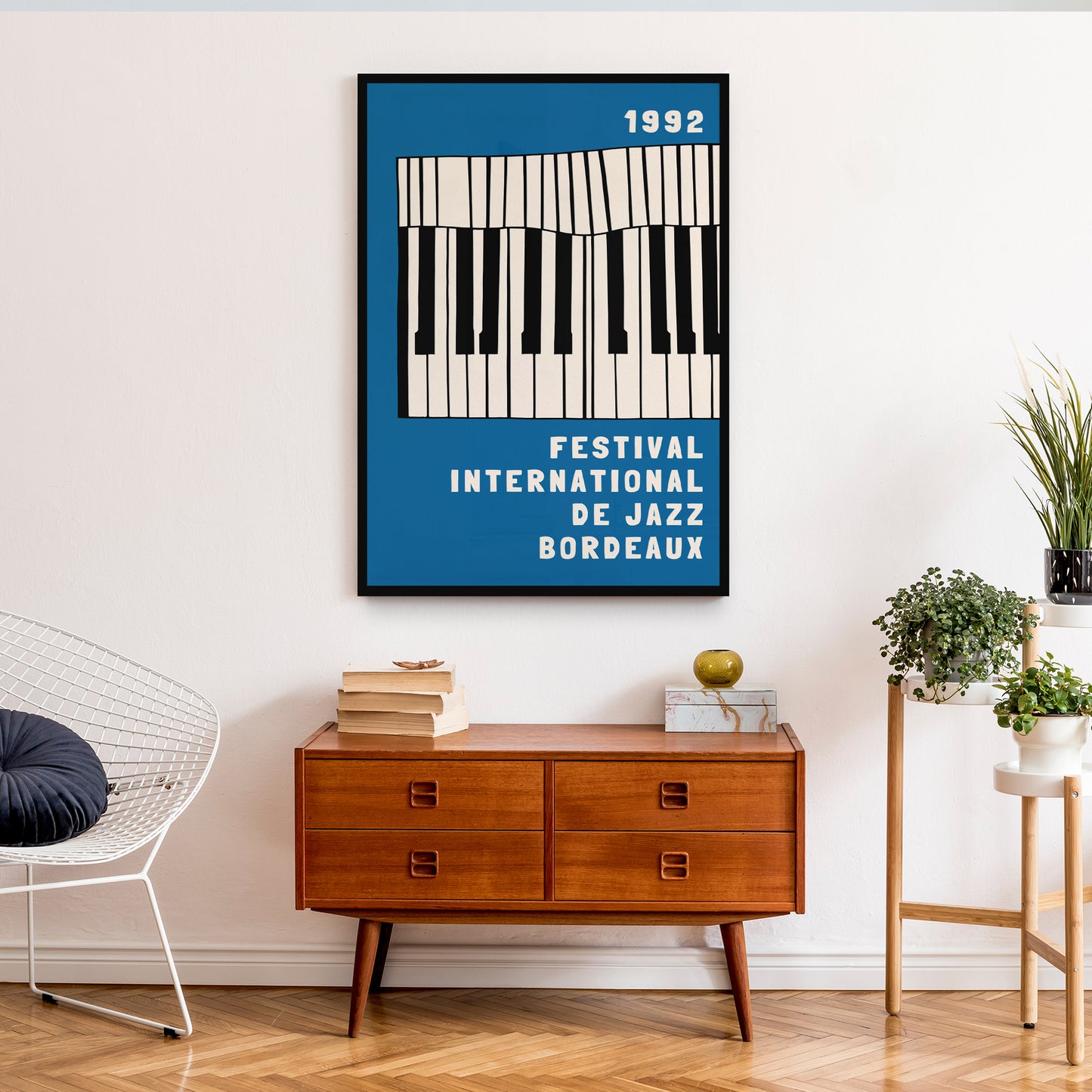 French 1992 Jazz Festival Poster