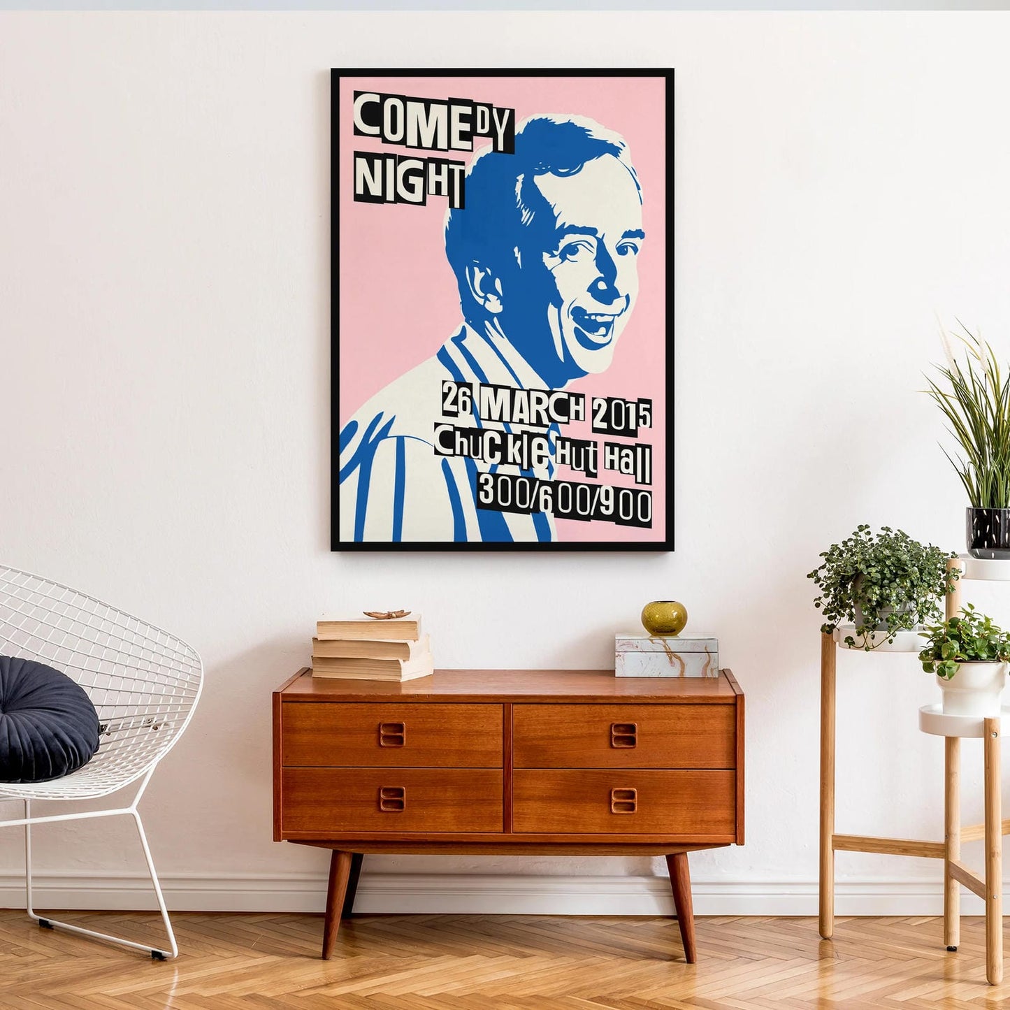 2015 Comedy Night Retro Poster