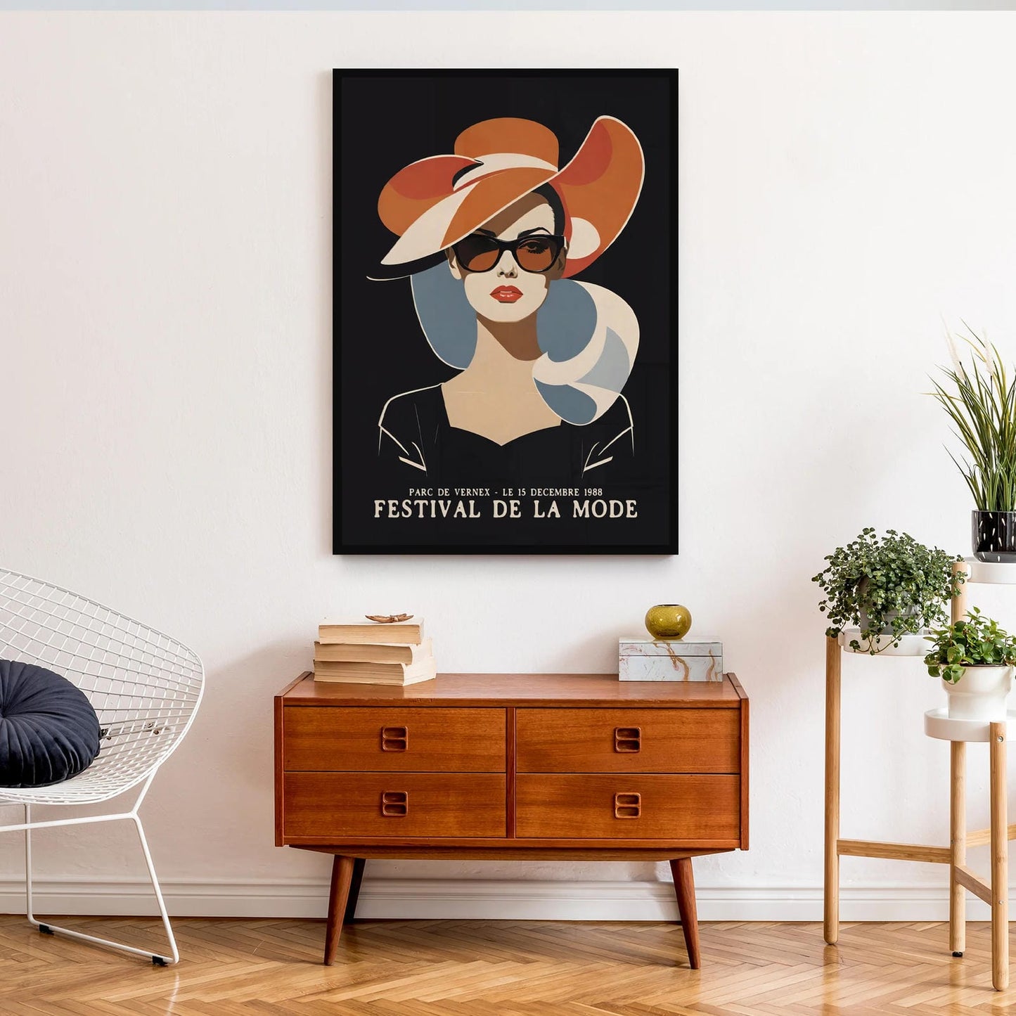 Festival De La Mode 1988 Poster