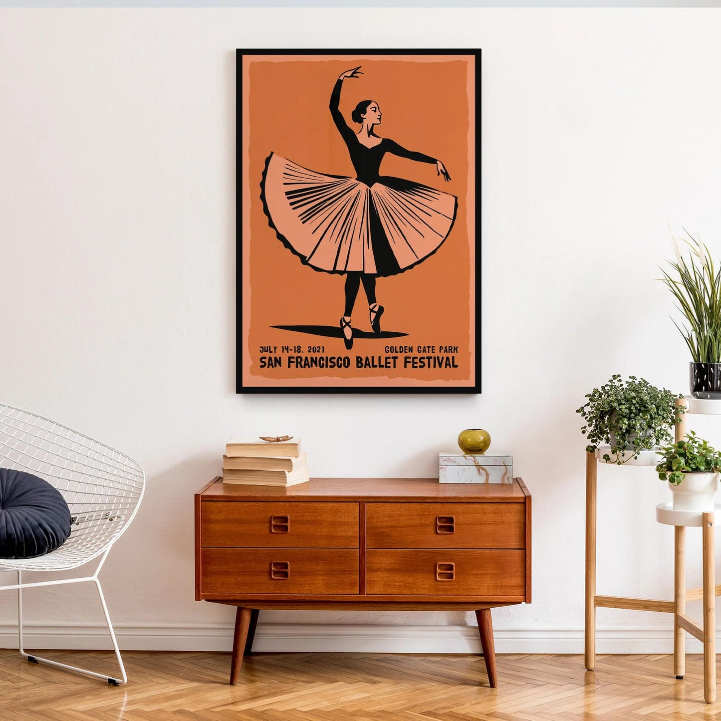 San Francisco Ballet Festival Wall Art Print