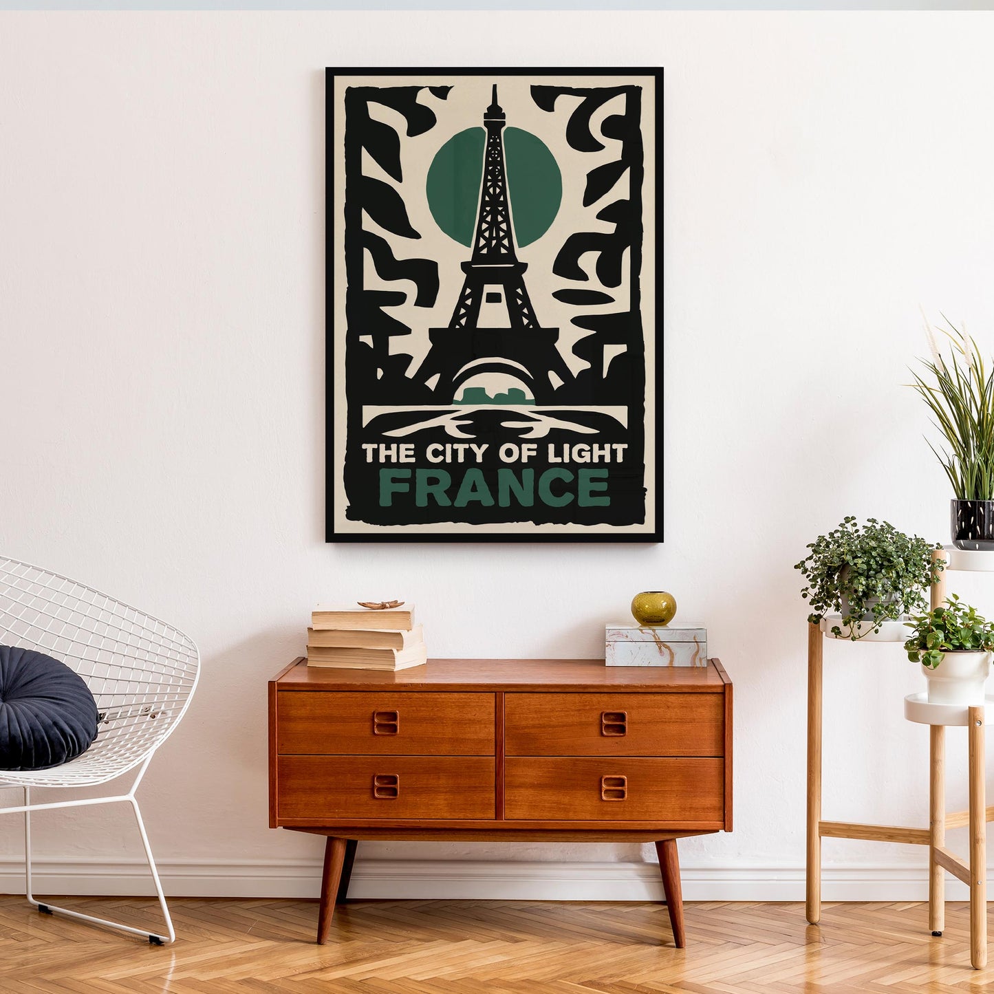 France Eiffel Tower Poster Print