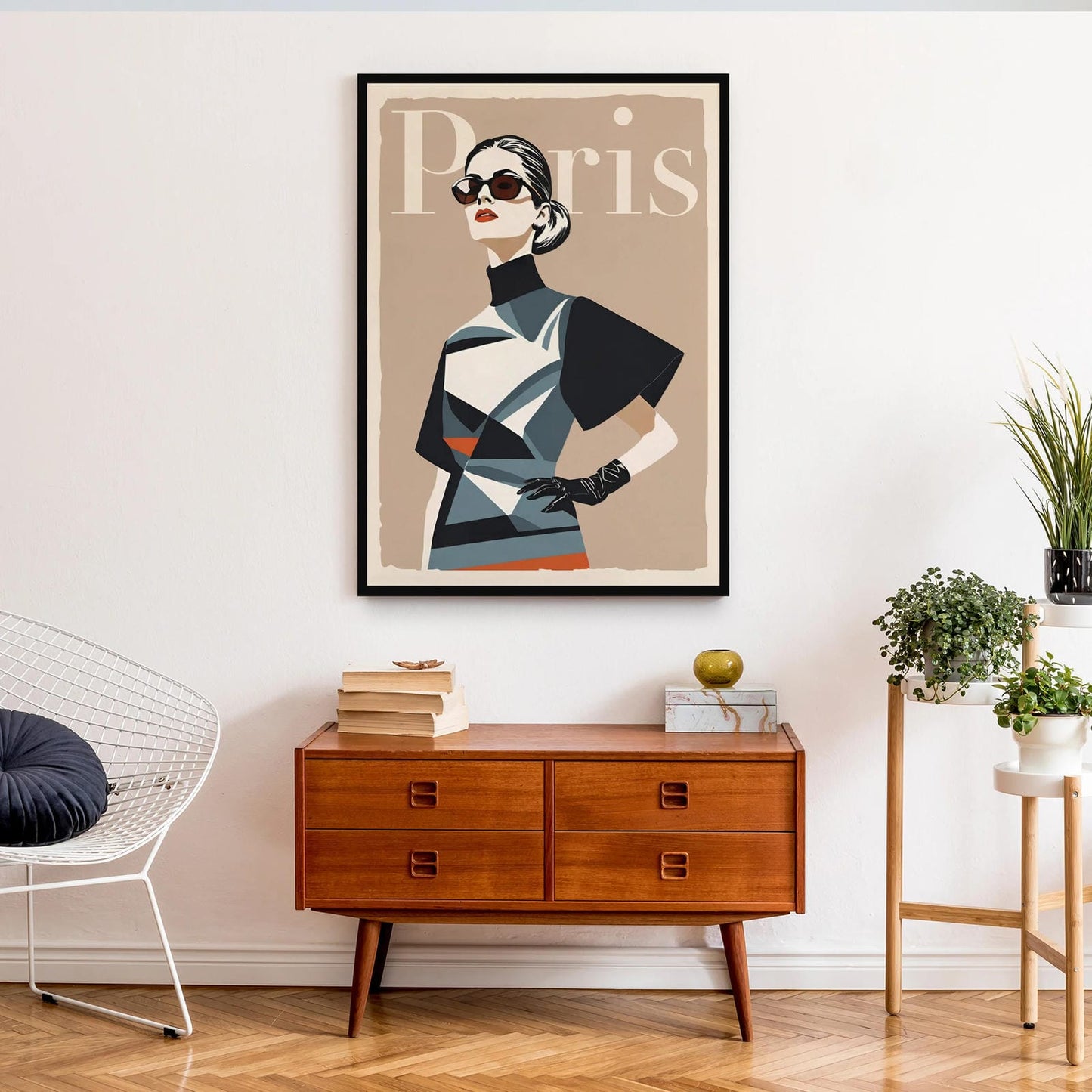 PARIS French Fashion Poster