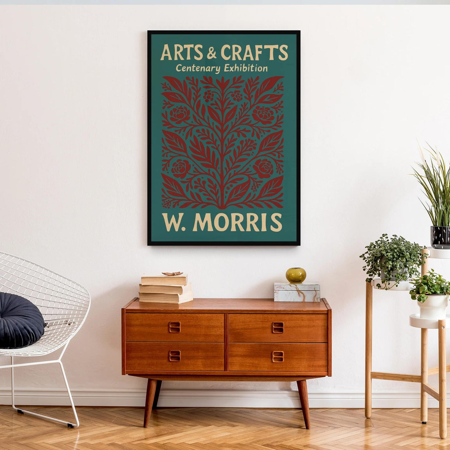 Folk Art William Morris Poster