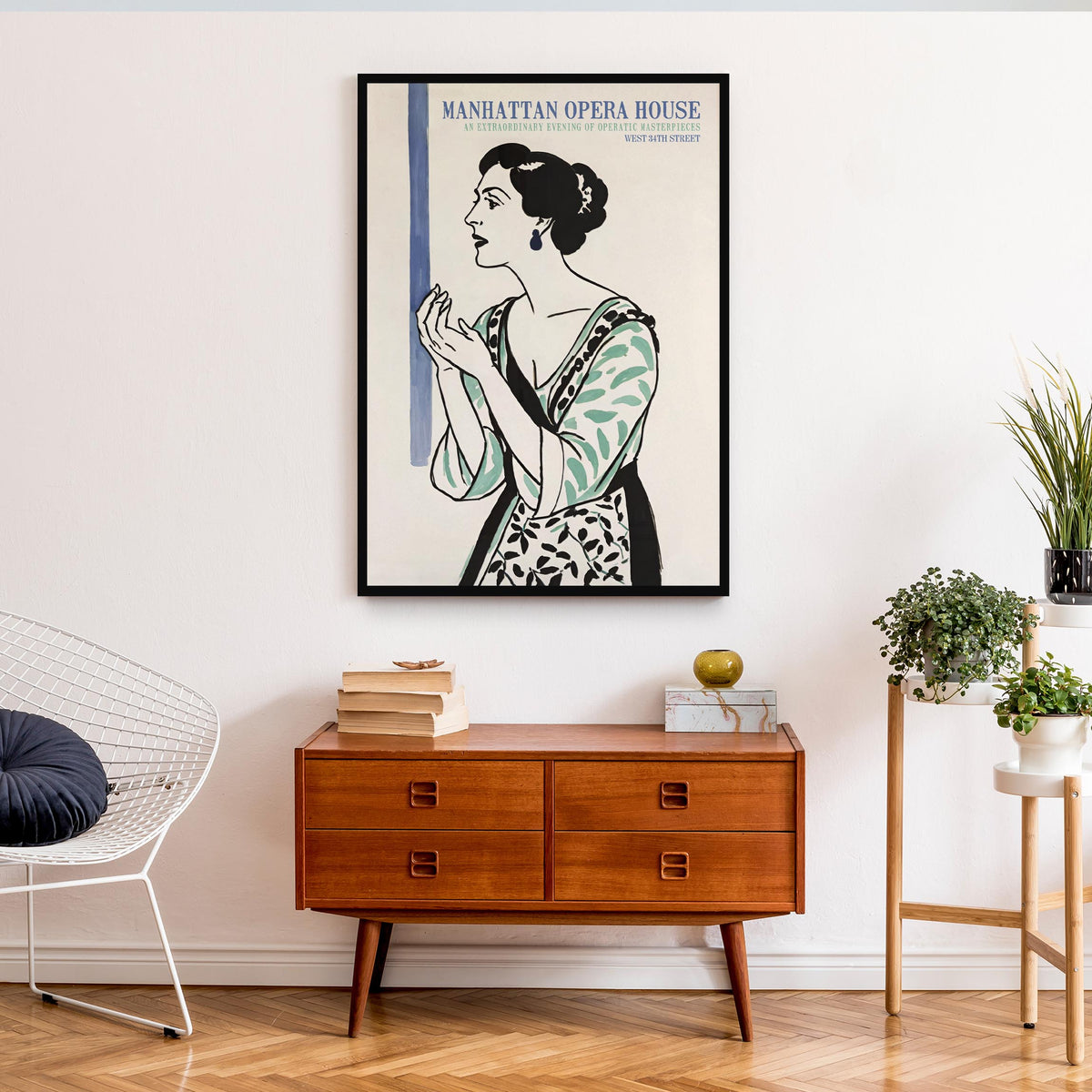Opera House Performance Wall Art