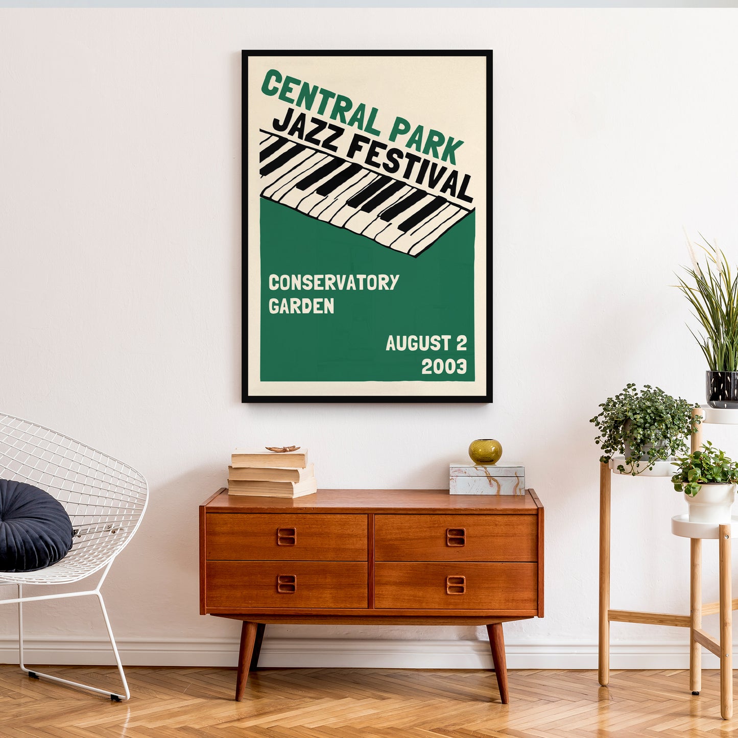 Central Park 2003 Jazz Festival Poster