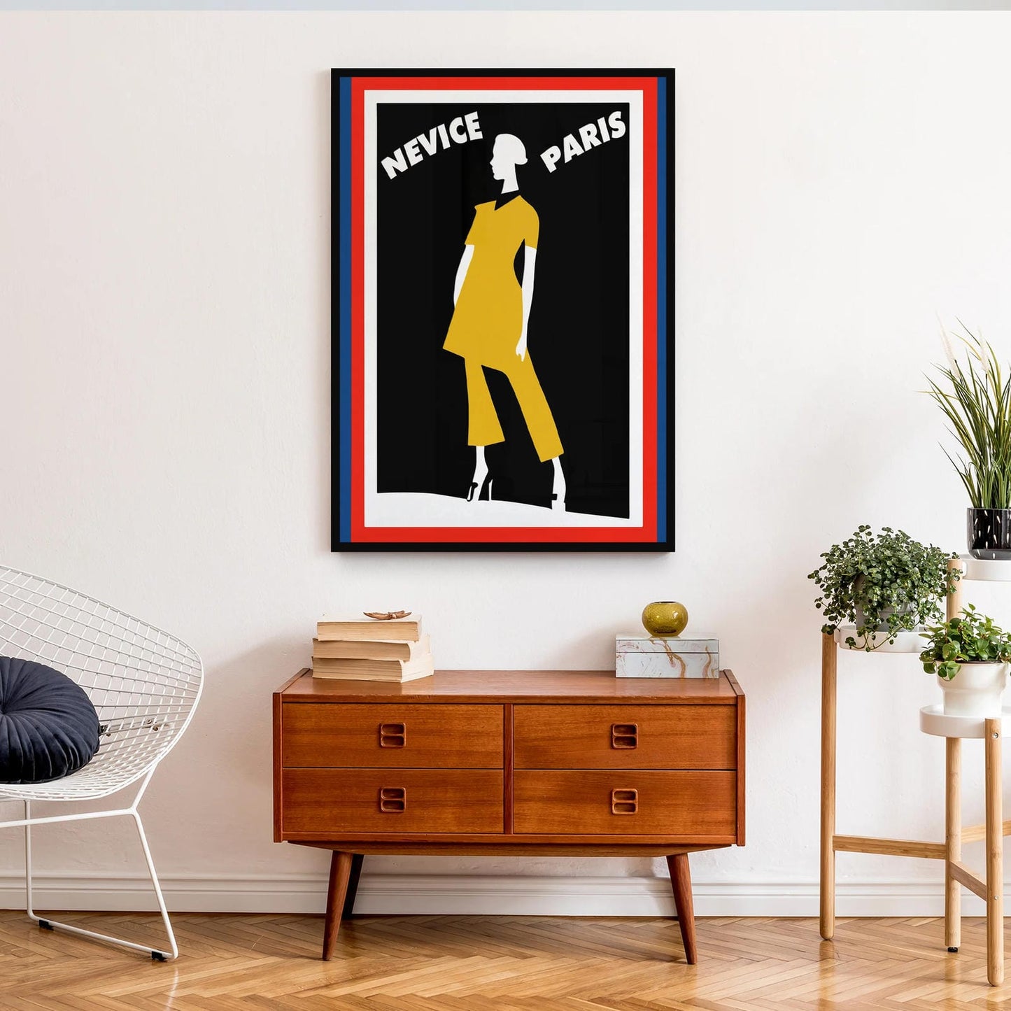 Nevice Paris Fashion Poster