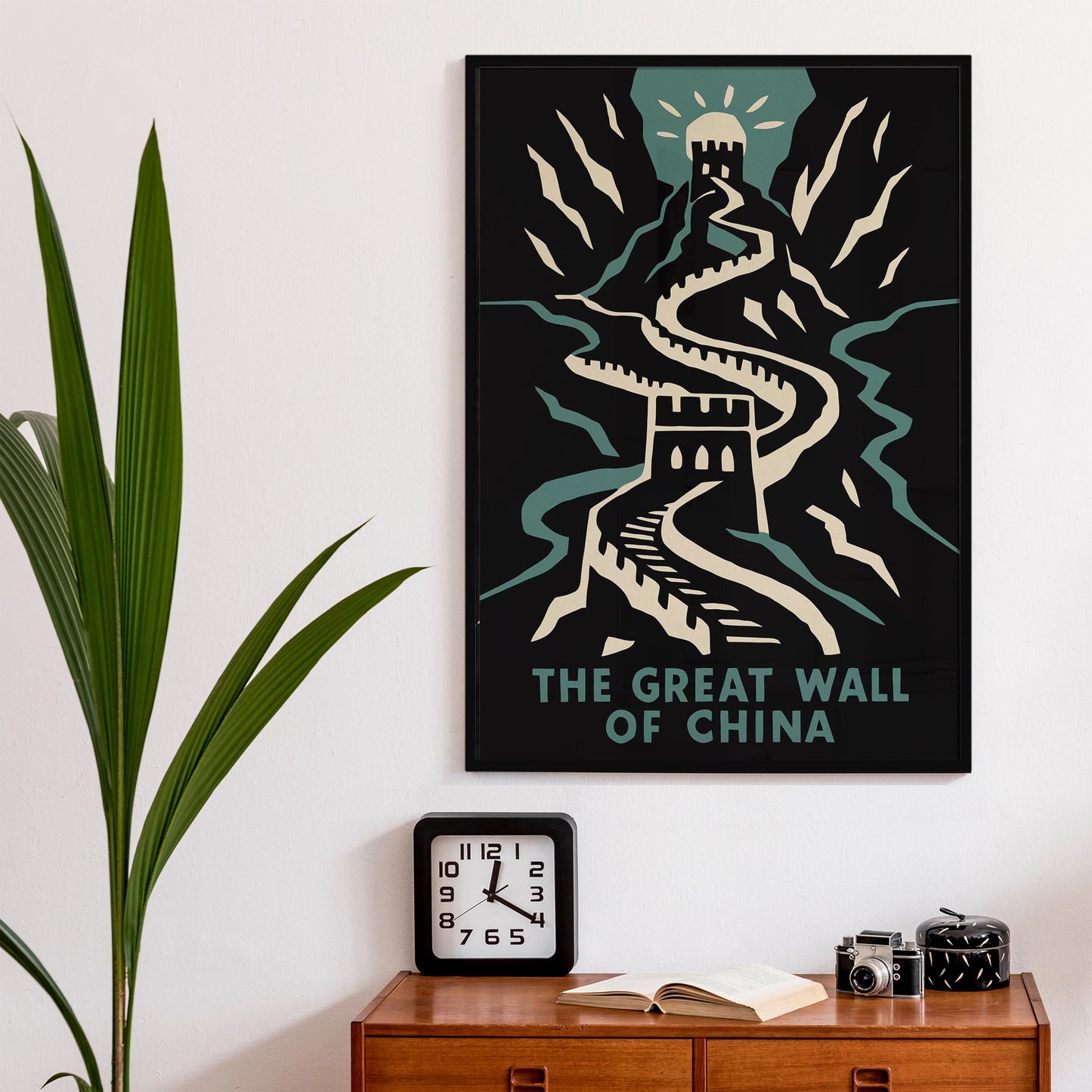 Great Wall of China Travel Poster