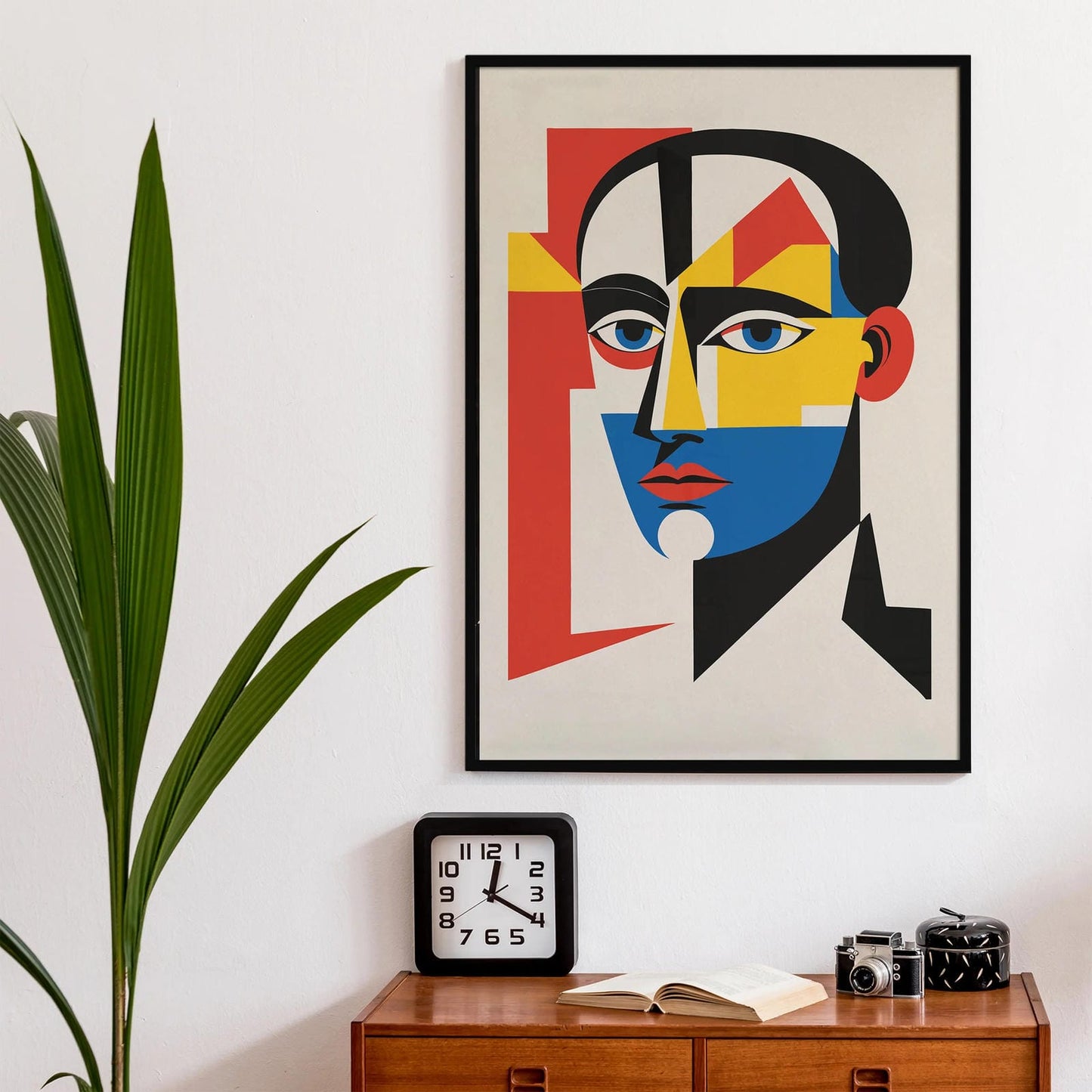 Bauhaus Portrait Minimal Poster