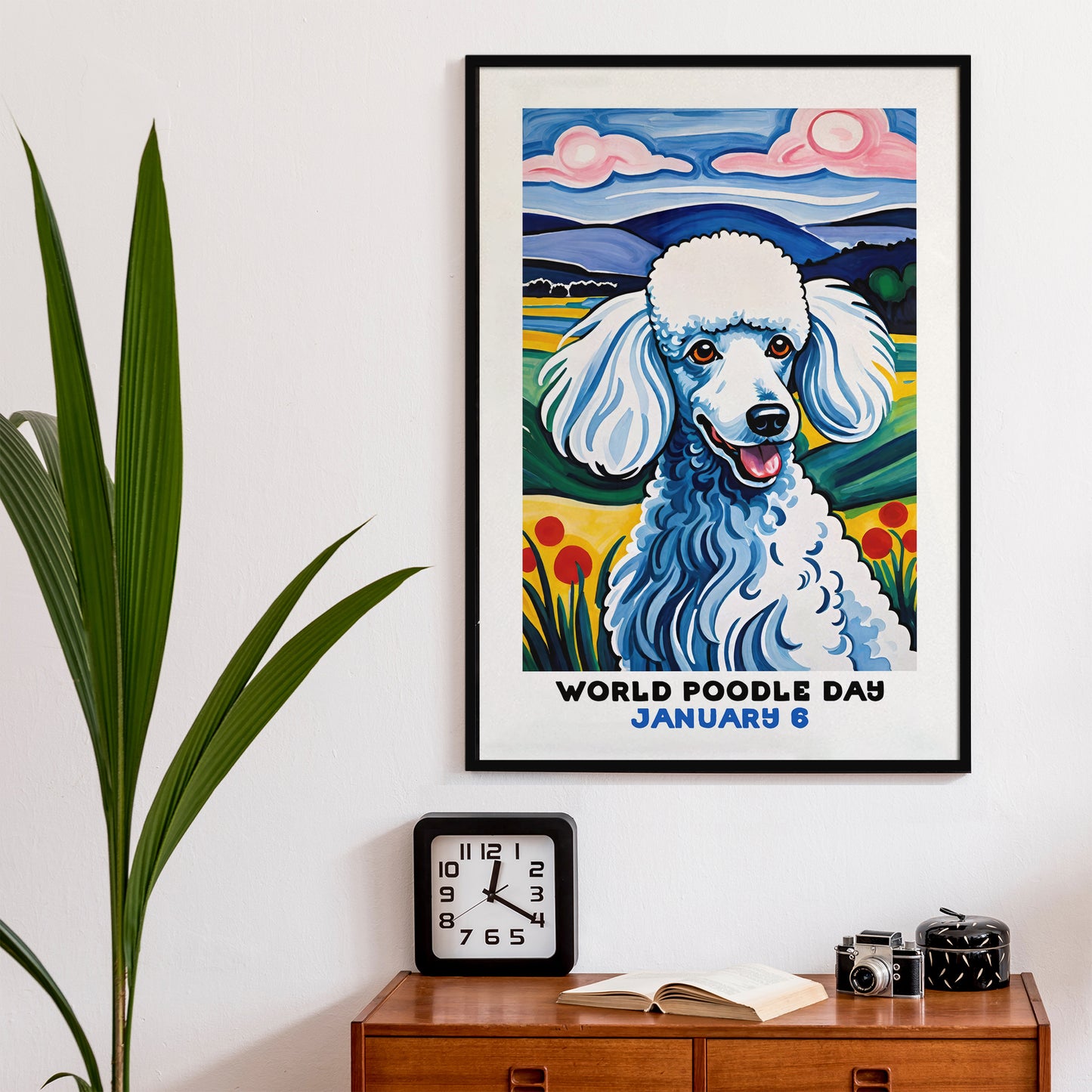 World Poodle Day Wall Art Print