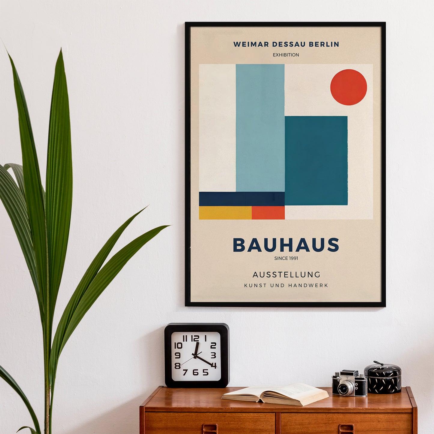 Minimalist Modern Bauhaus Poster