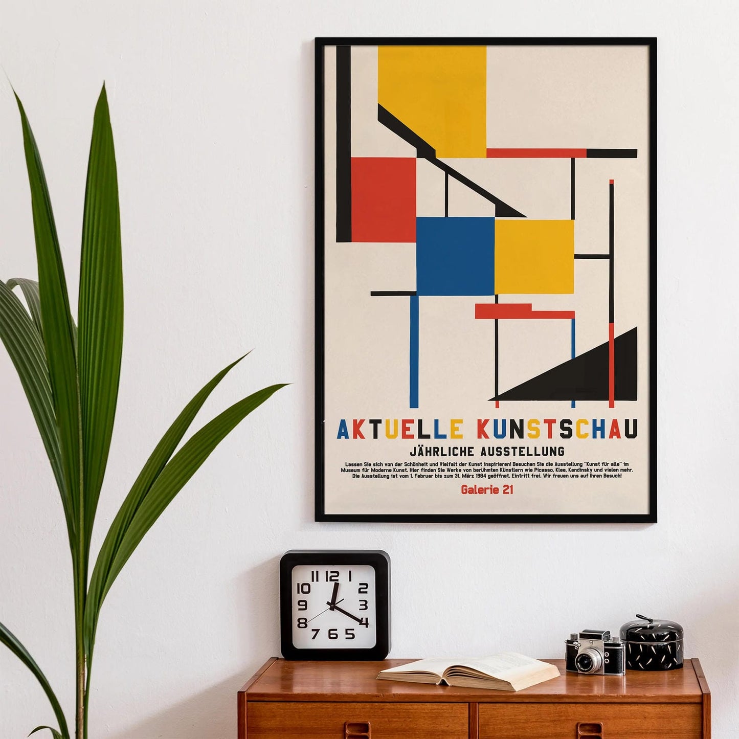 Galerie 21 German Bauhaus Poster