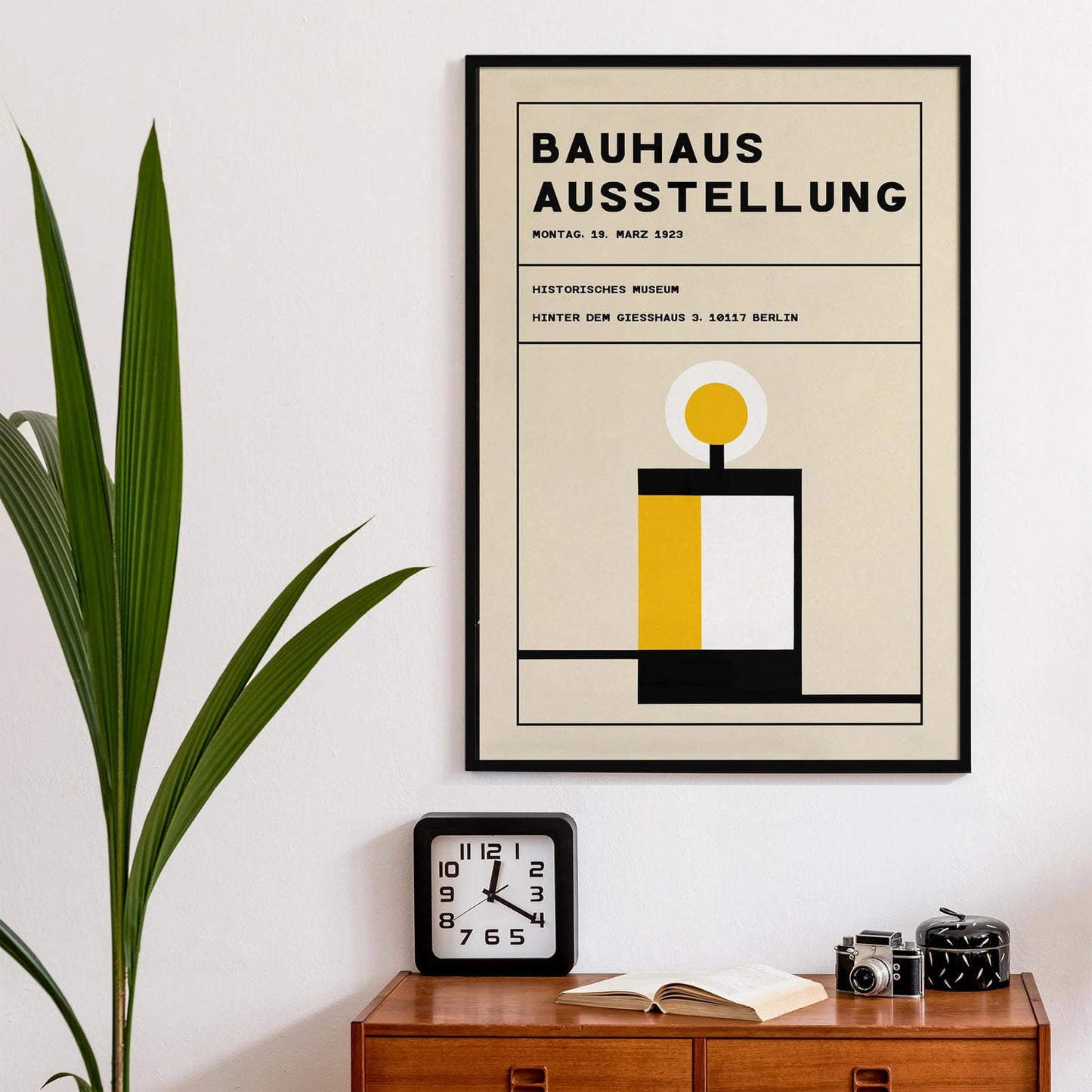 Bauhaus Minimalist Poster