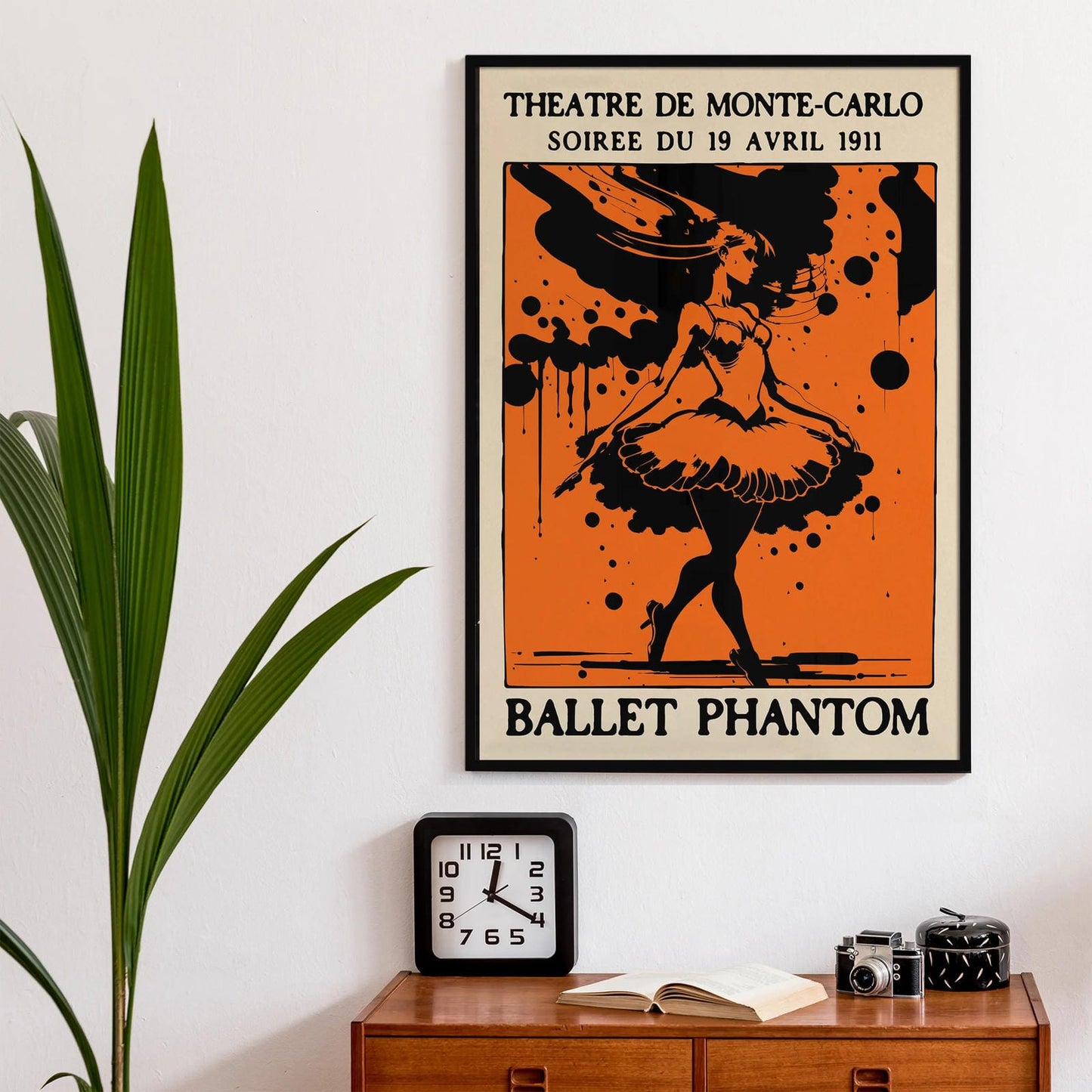 Ballet Phantom Vintage Poster Print