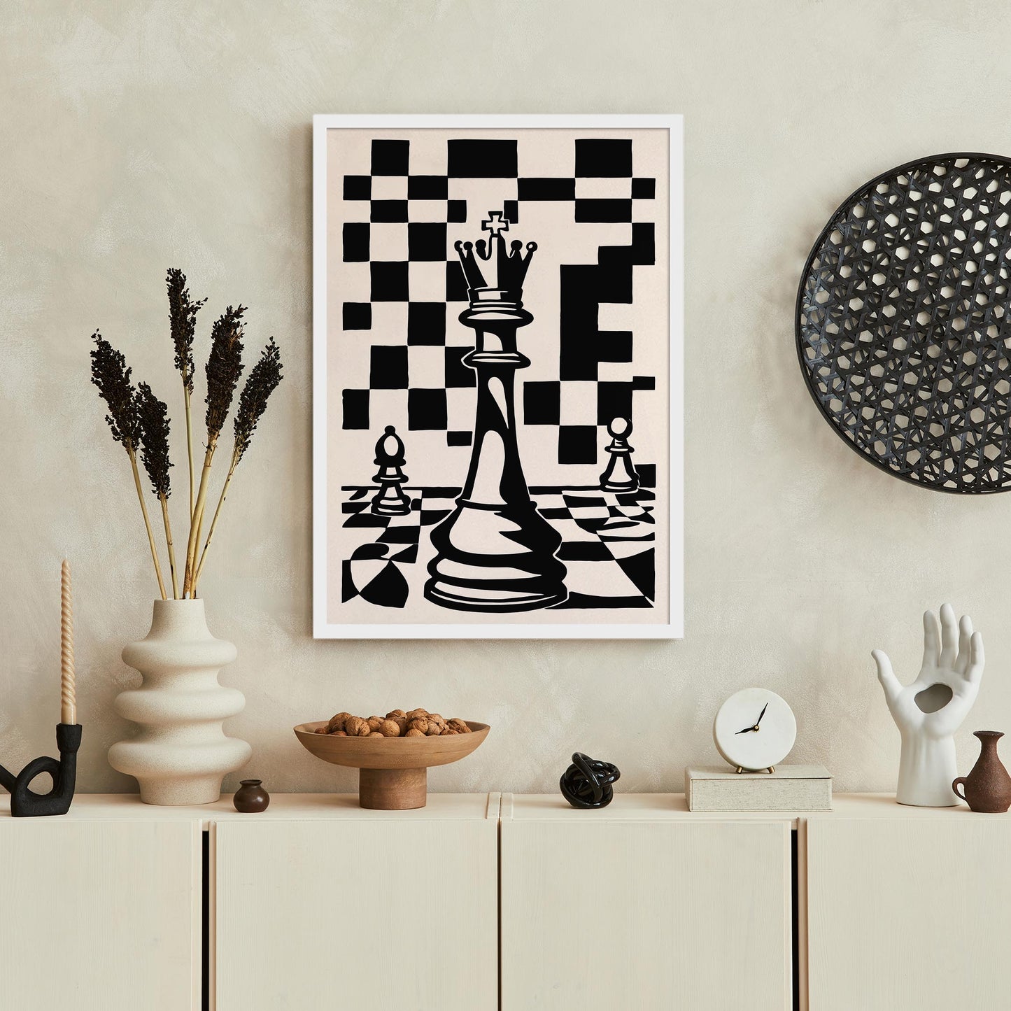 Chess Queen Wall Art