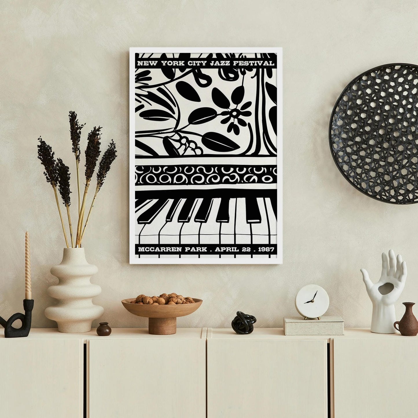 NYC Jazz Festival Vintage Poster