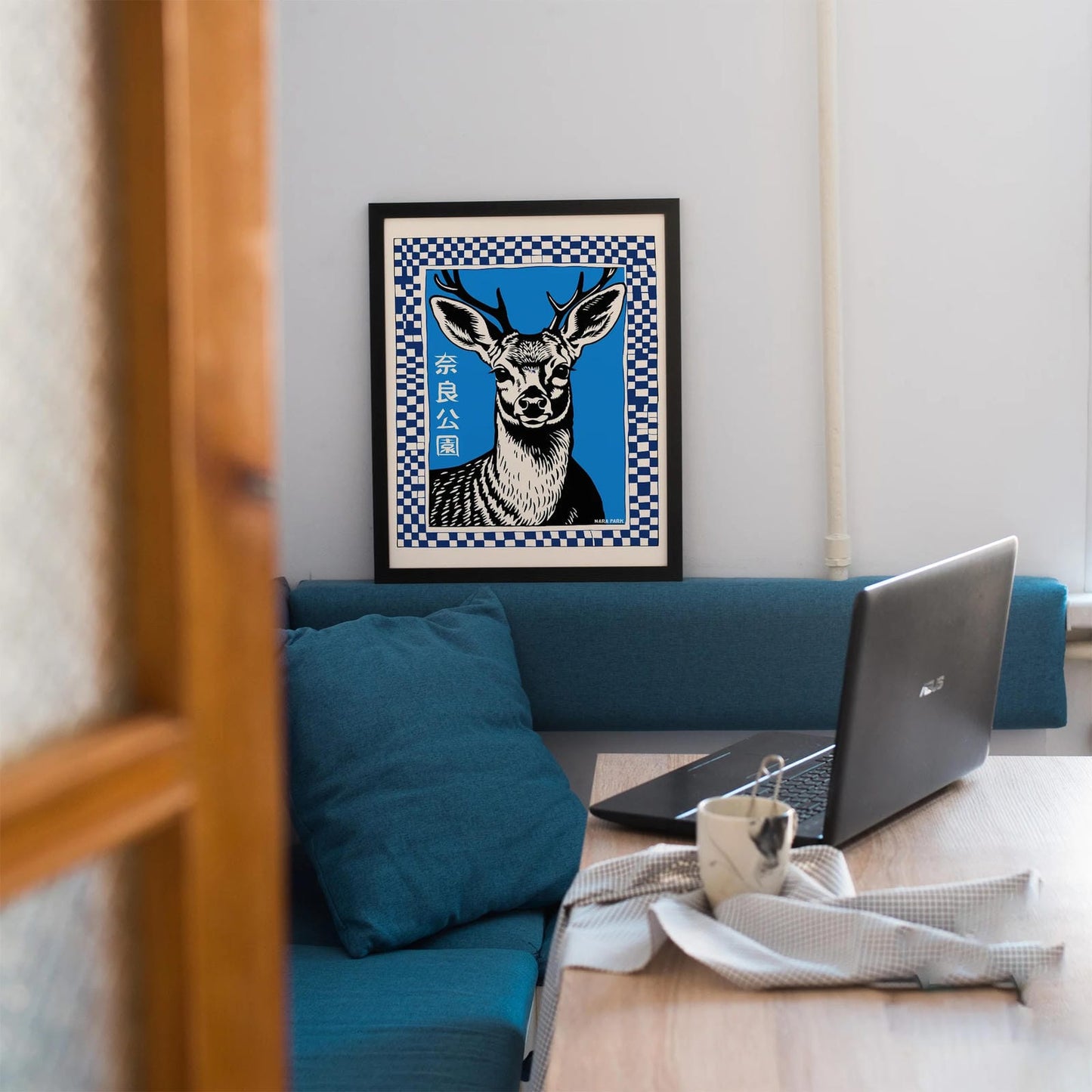 Japanese Nara Park Deer Poster