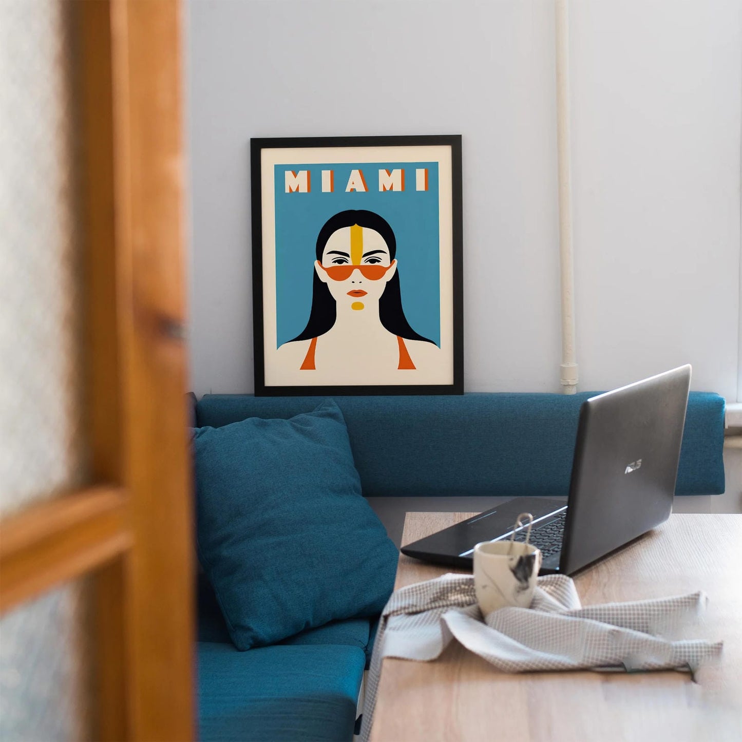 Miami Fashion Wall Art Poster