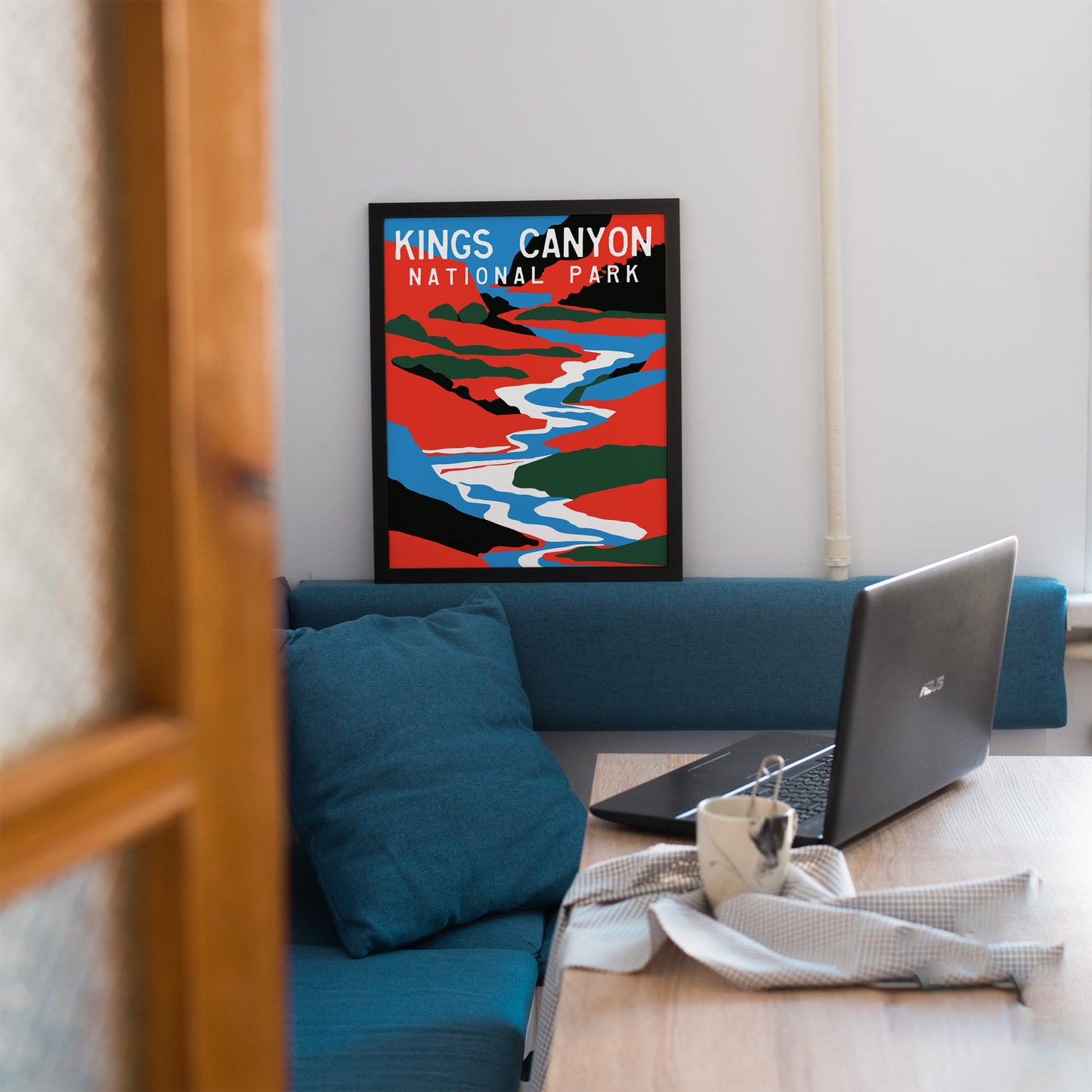 Kings Canyon Travel Poster