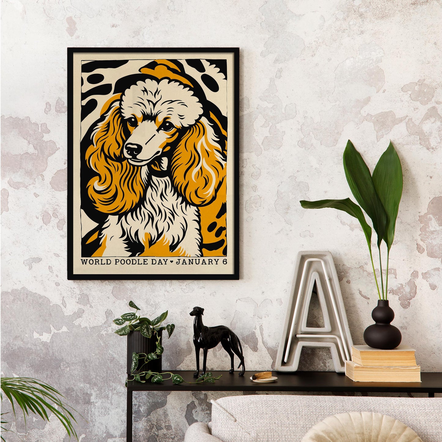 World Poodle Day Poster Print