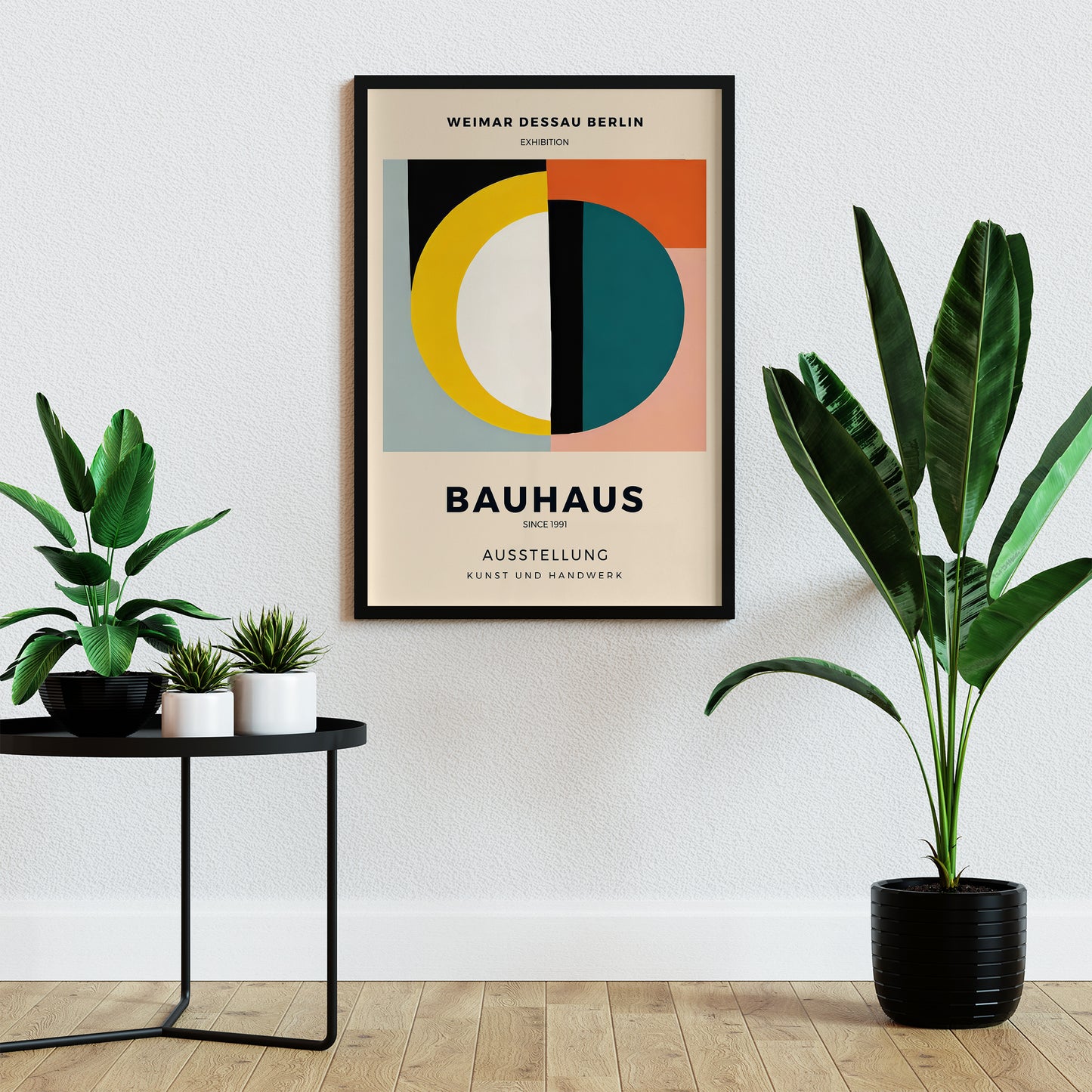 Techtonic Elegance Bauhaus Poster