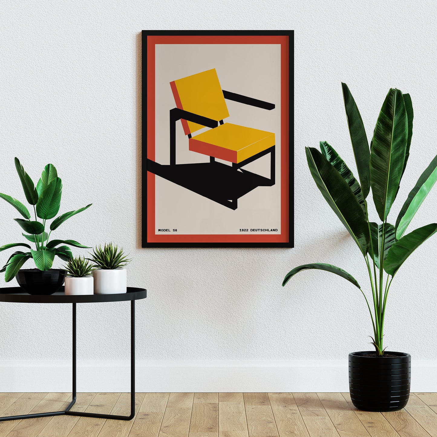 Bauhaus Chair 1922 Poster