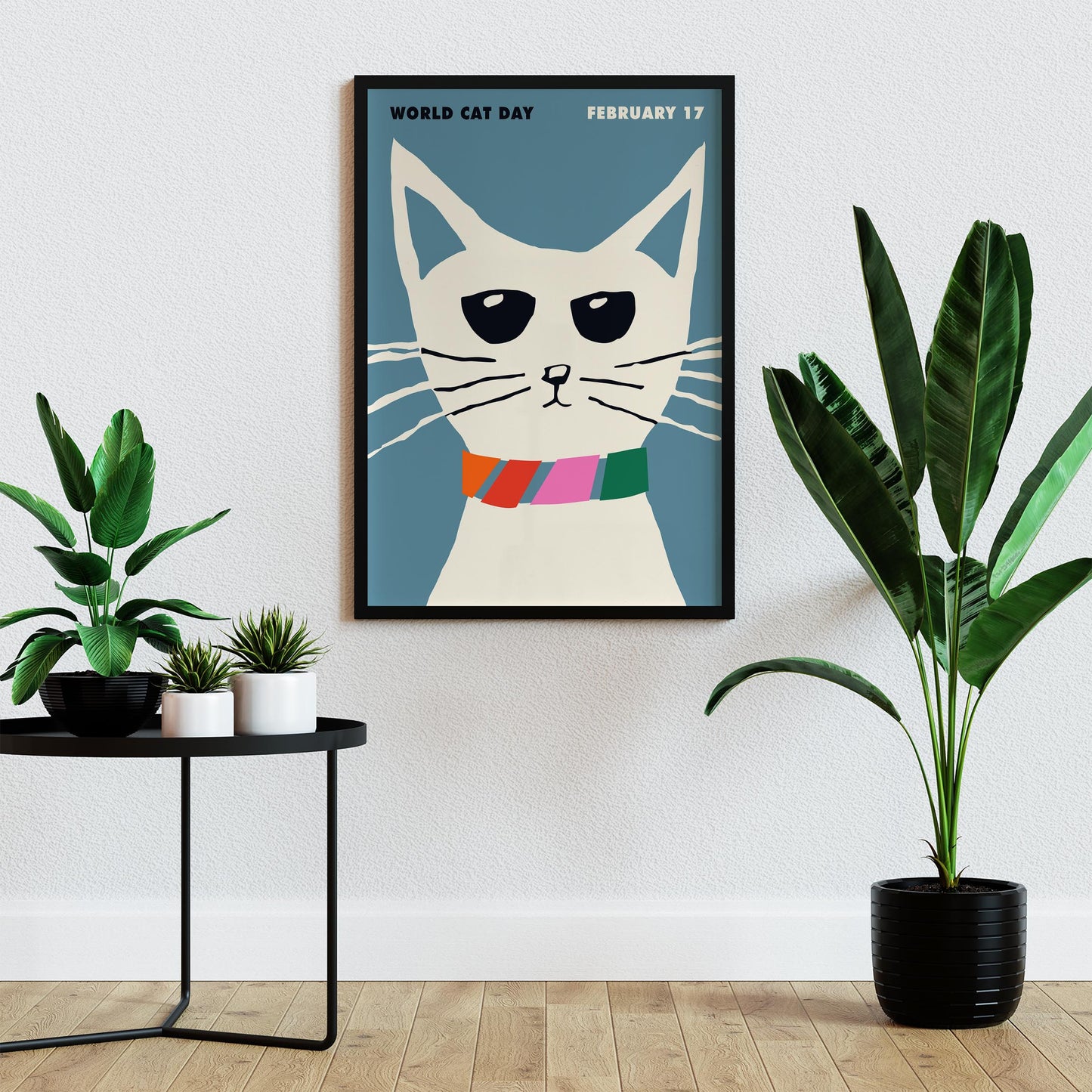 World Cat Day Poster Print