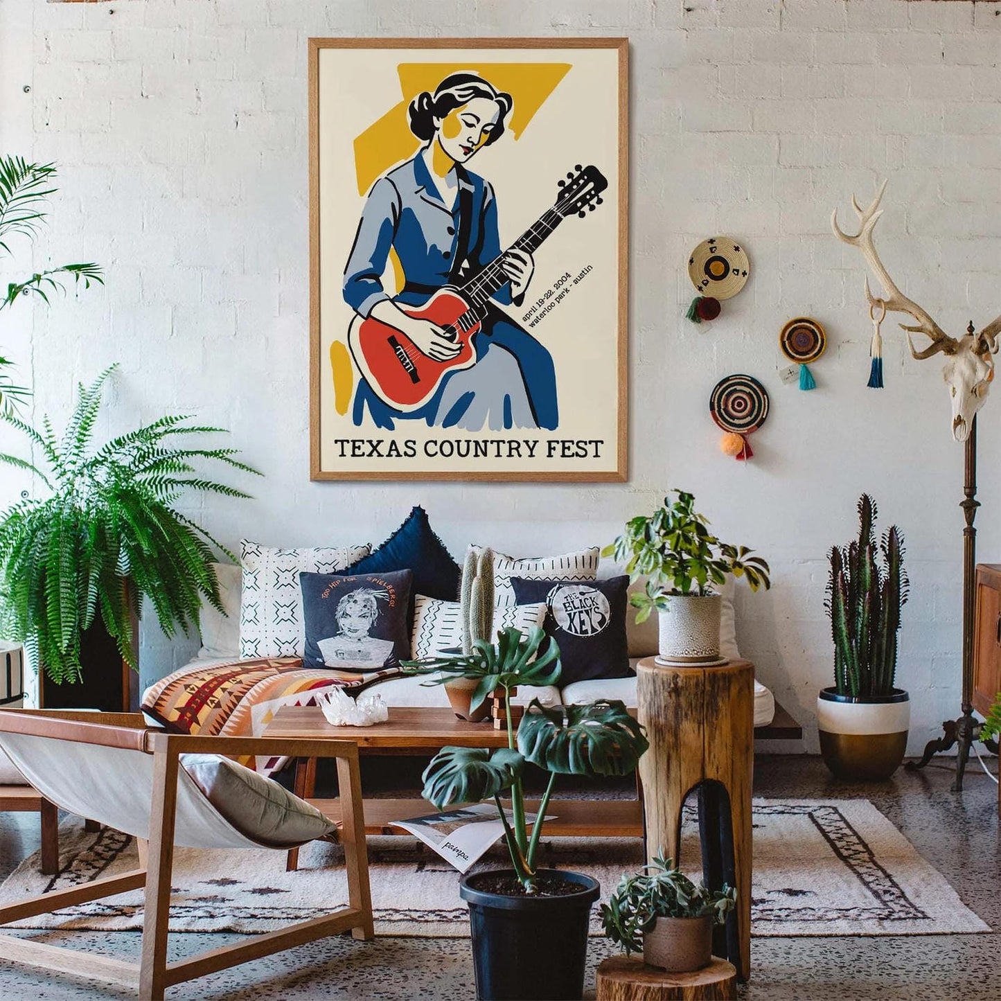 Texas Country Fest Poster Print