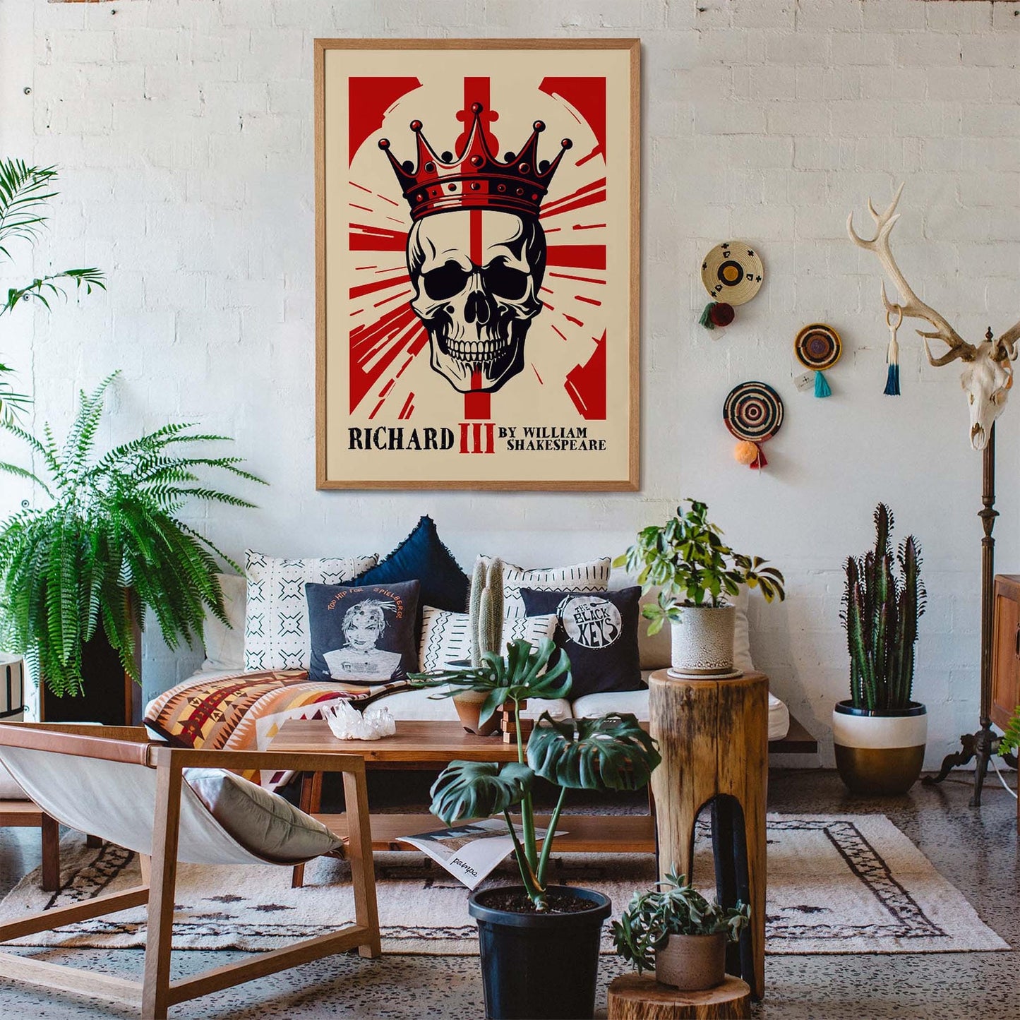 Shakespeare Crown Wall Art