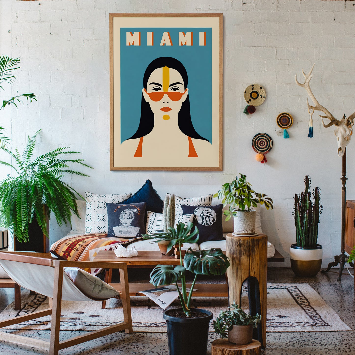 Miami Fashion Wall Art Poster