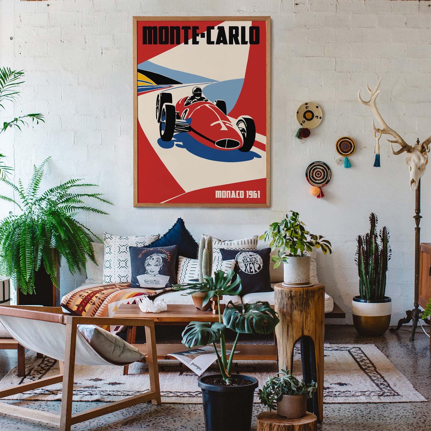 Monte-Carlo Vintage Race Print