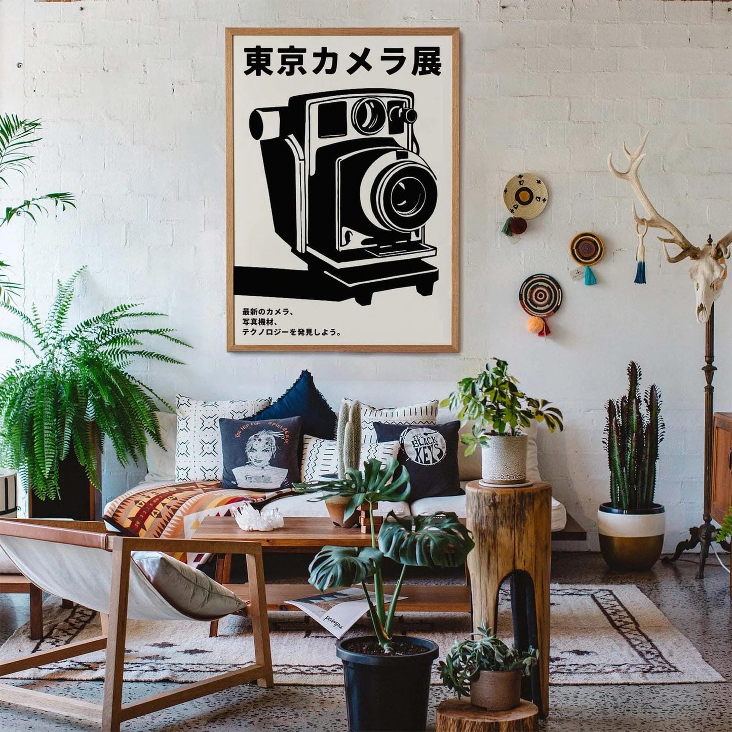 Japanese Camera Exhibition Wall Art