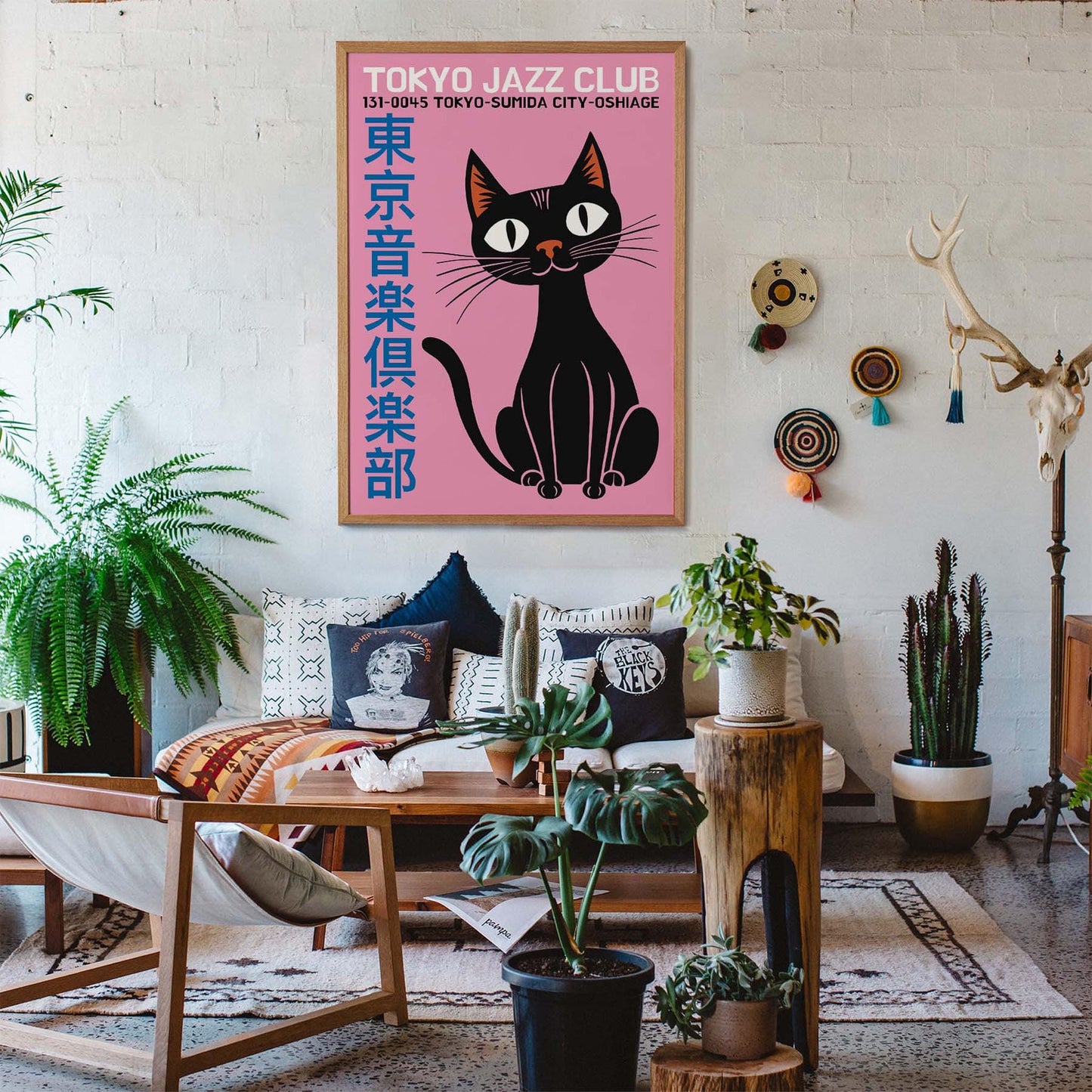 Tokyo Jazz Club Poster Print