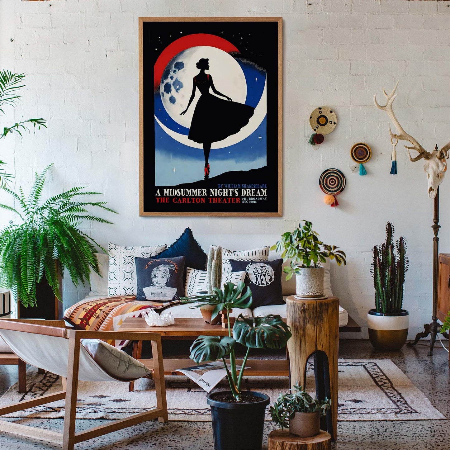 Midsummer Moon Poster Print