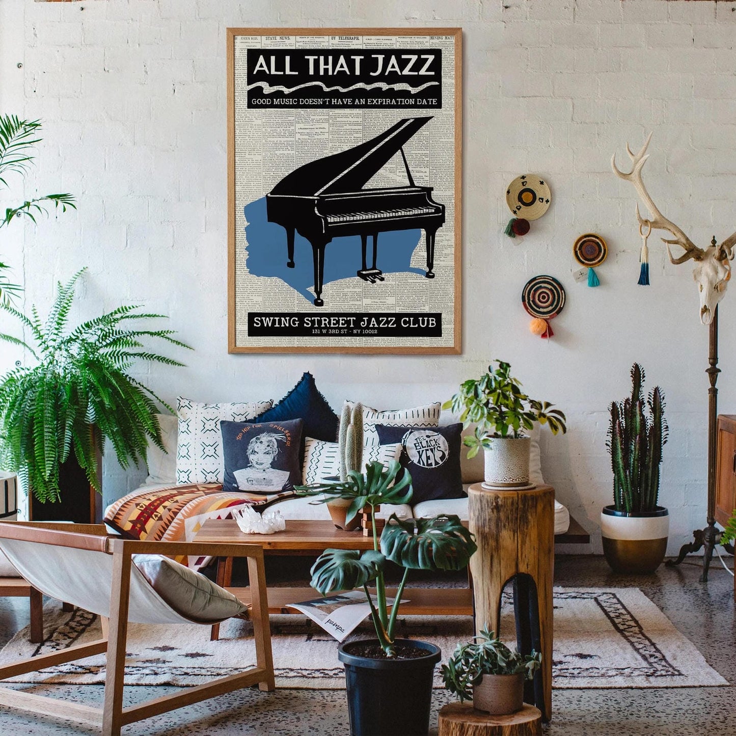 Swing Street Jazz Club Poster