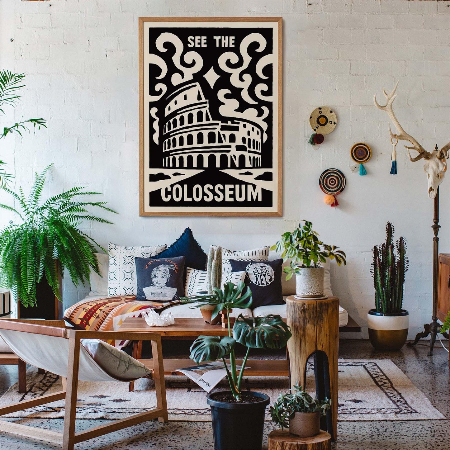 Colosseum Travel Poster