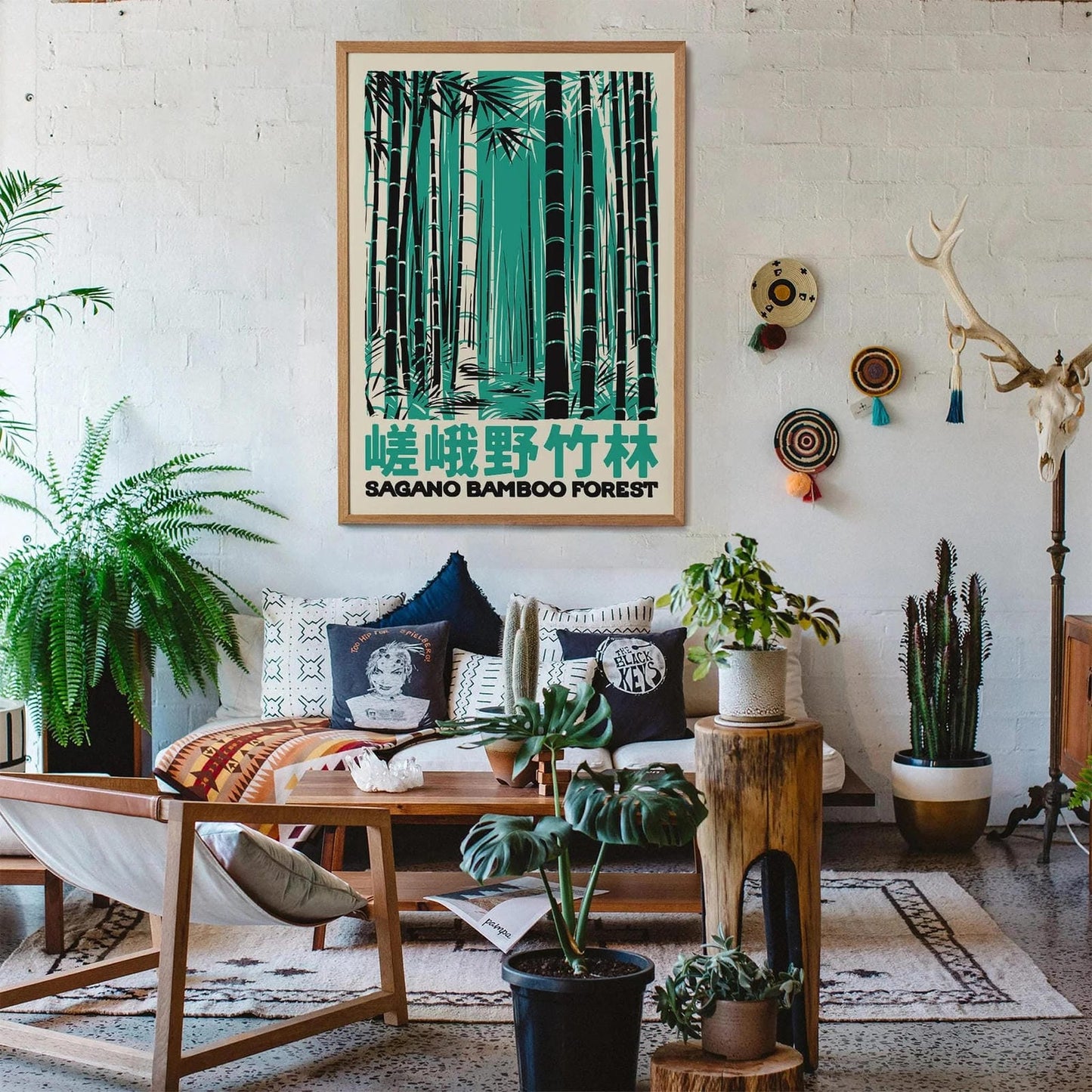 Sagano Bamboo Forest Poster