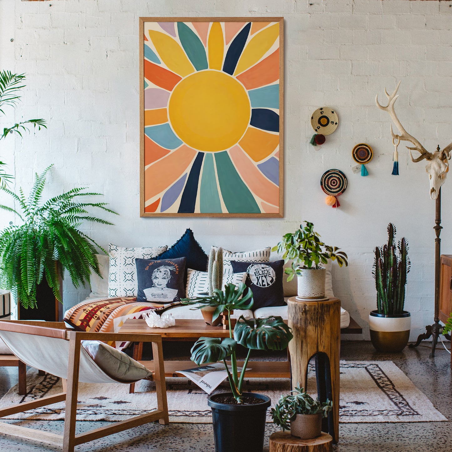 Colorful Sunshine Art Print 2025