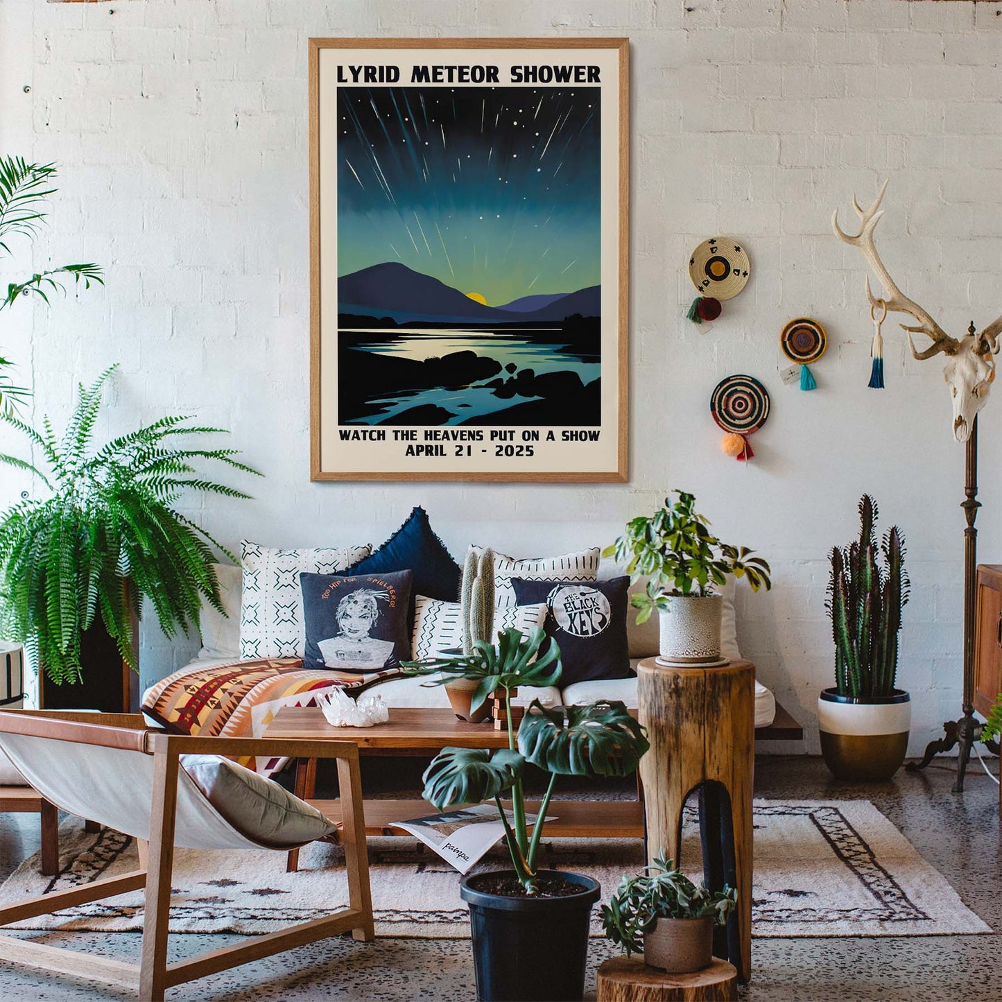 Lyrid Meteor Shower Poster