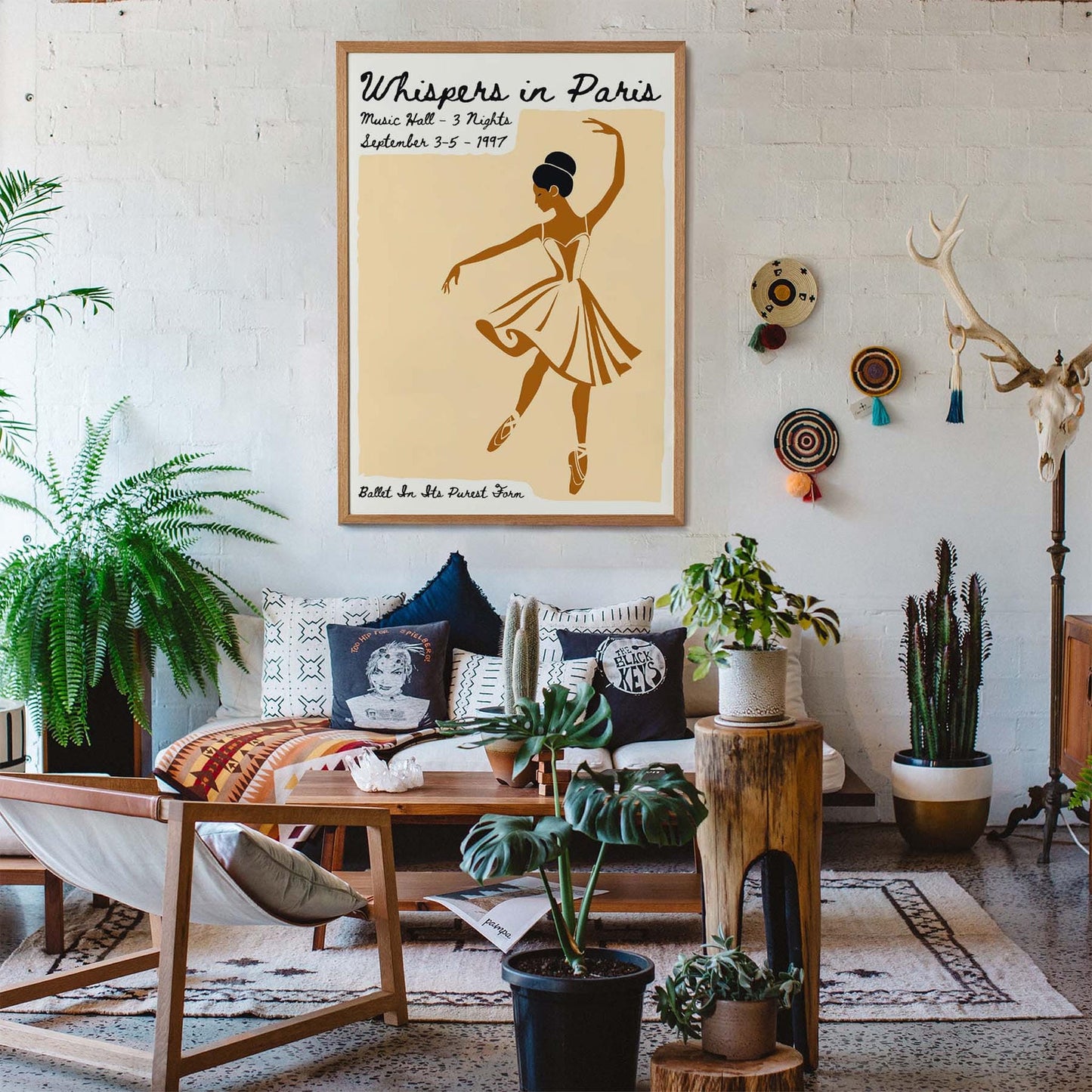 Whispers in Paris Dance Ballet Poster