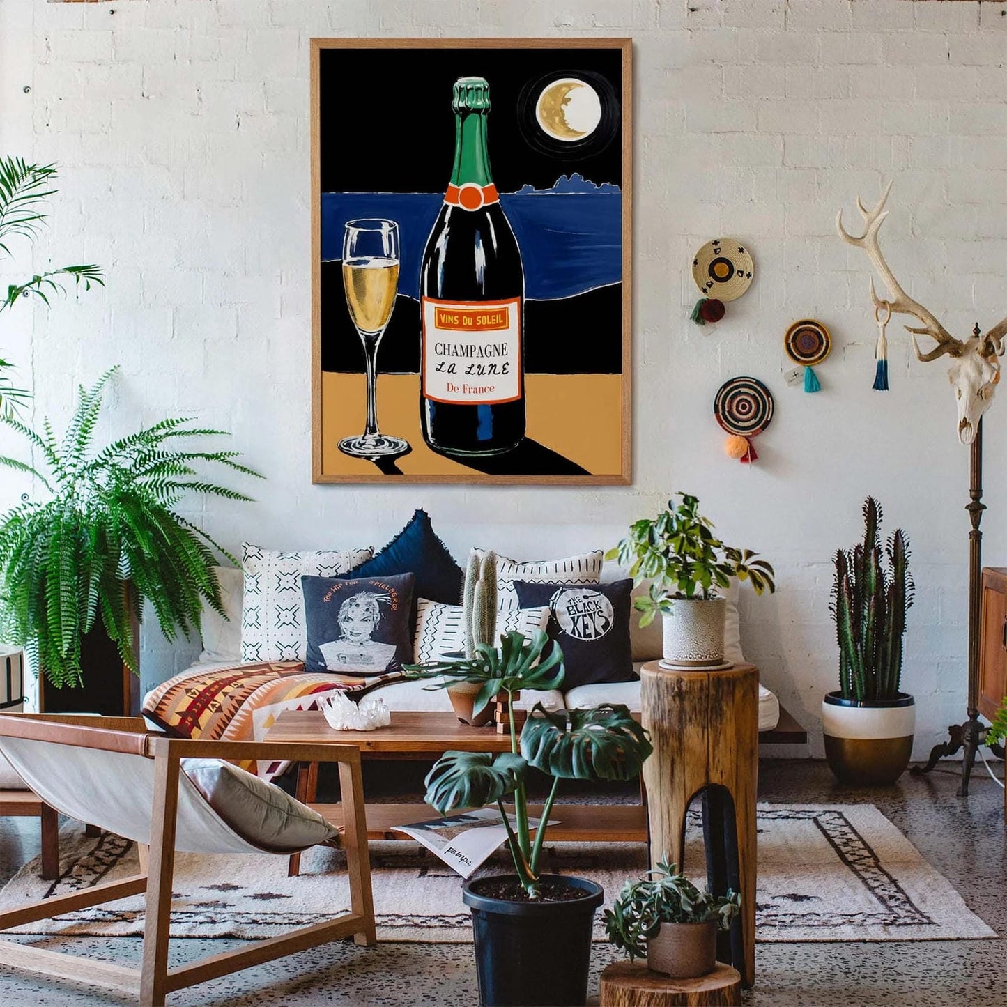 French Night with La Lune Print