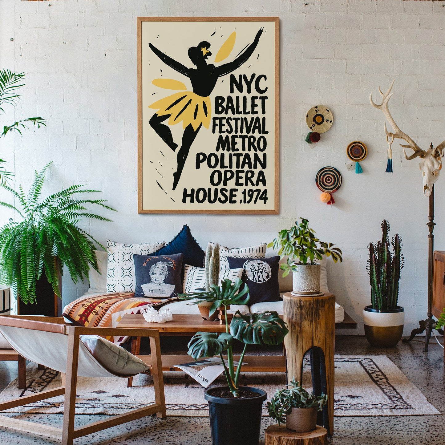 NYC Ballet Festival 1974 Poster