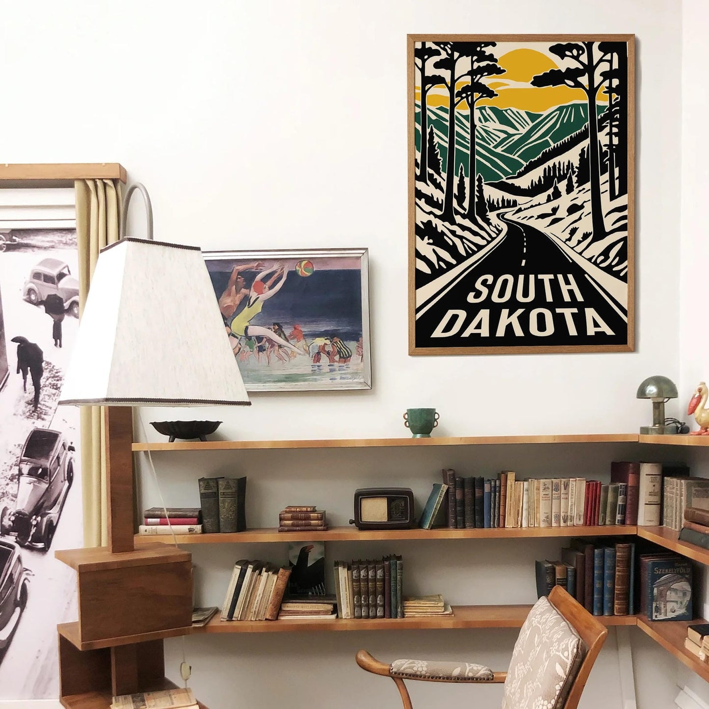 South Dakota Road Trip Poster