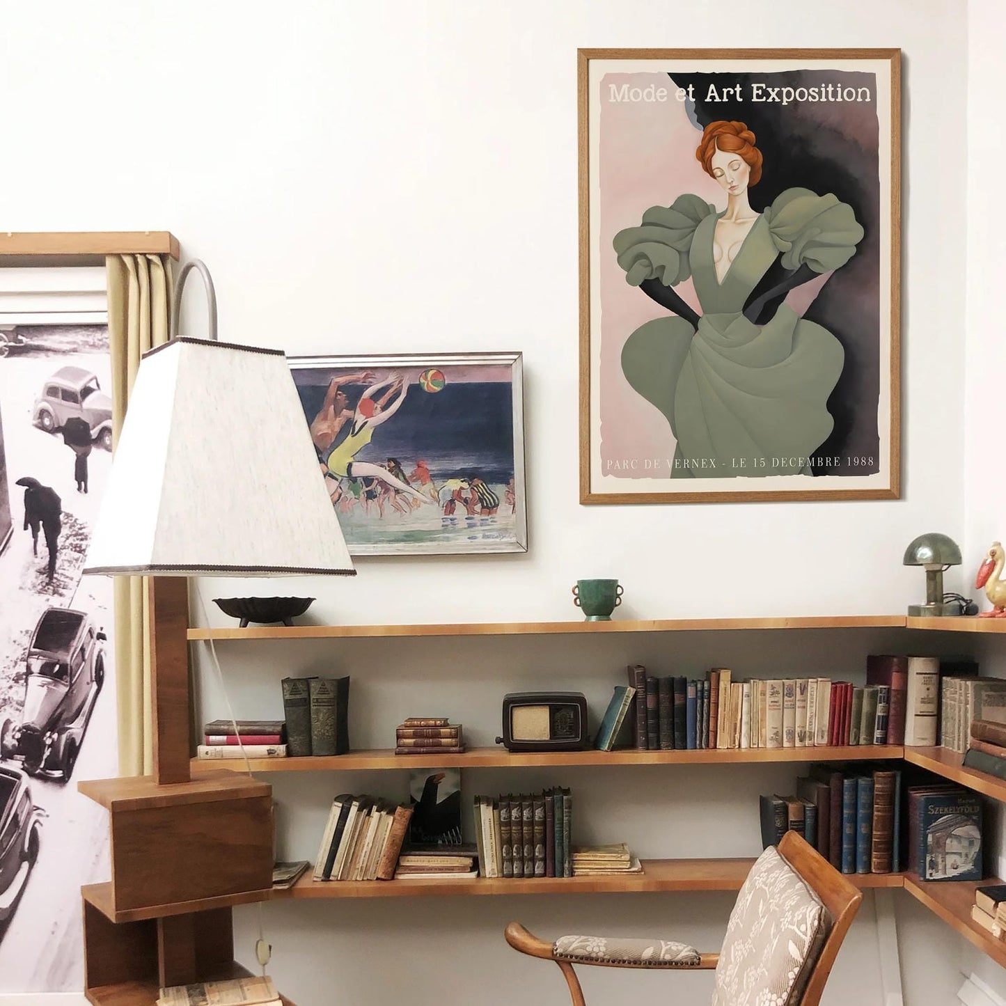 French Vintage Exhibition Poster